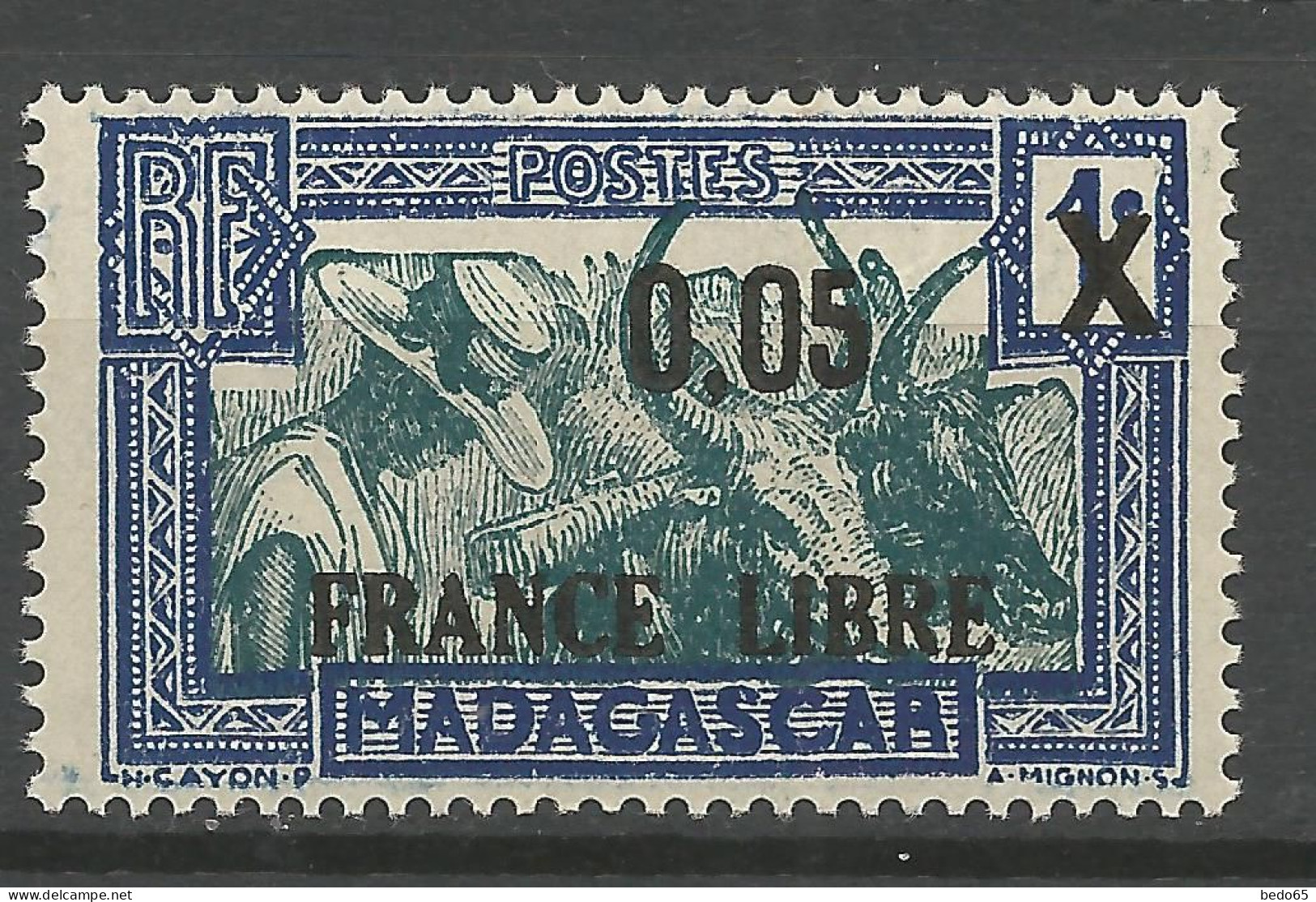 MADAGASCAR  N° 240 NEUF** Luxe SANS CHARNIERE NI TRACE / Hingeless  / MNH - Ongebruikt