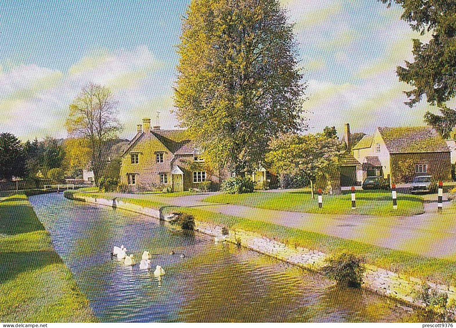 Cotswolds, Lower Slaughter, Gloucestershire -  Unused Postcard -  Uk44 - Sonstige & Ohne Zuordnung