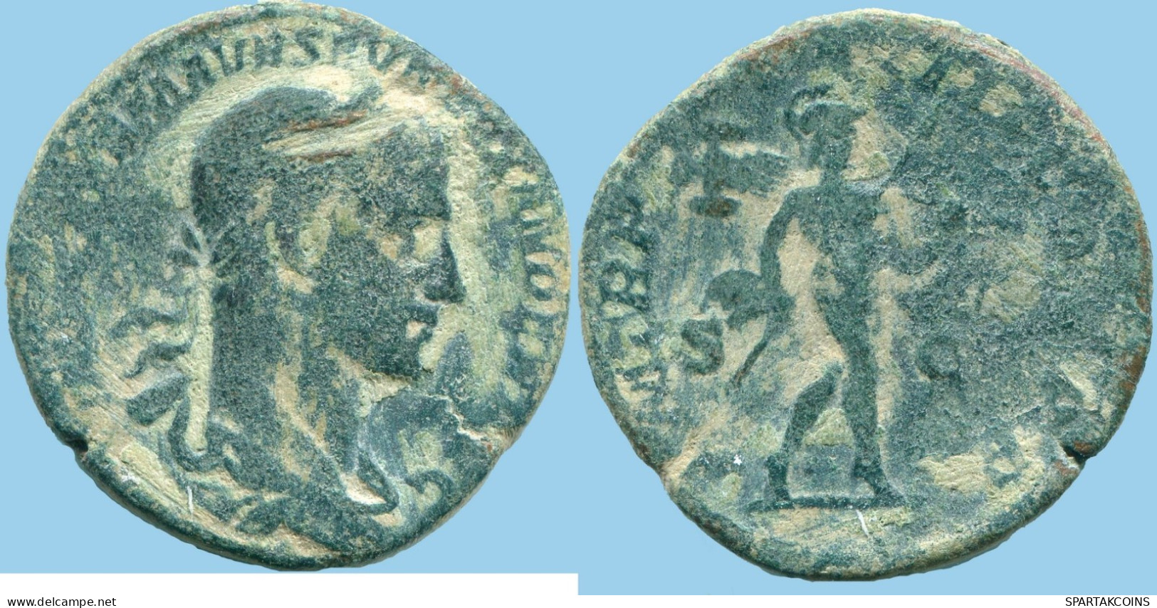 AE SESTERTIUS Authentique Original ROMAIN ANTIQUE Pièce 19g/29.94mm #ANC13554.79.F.A
