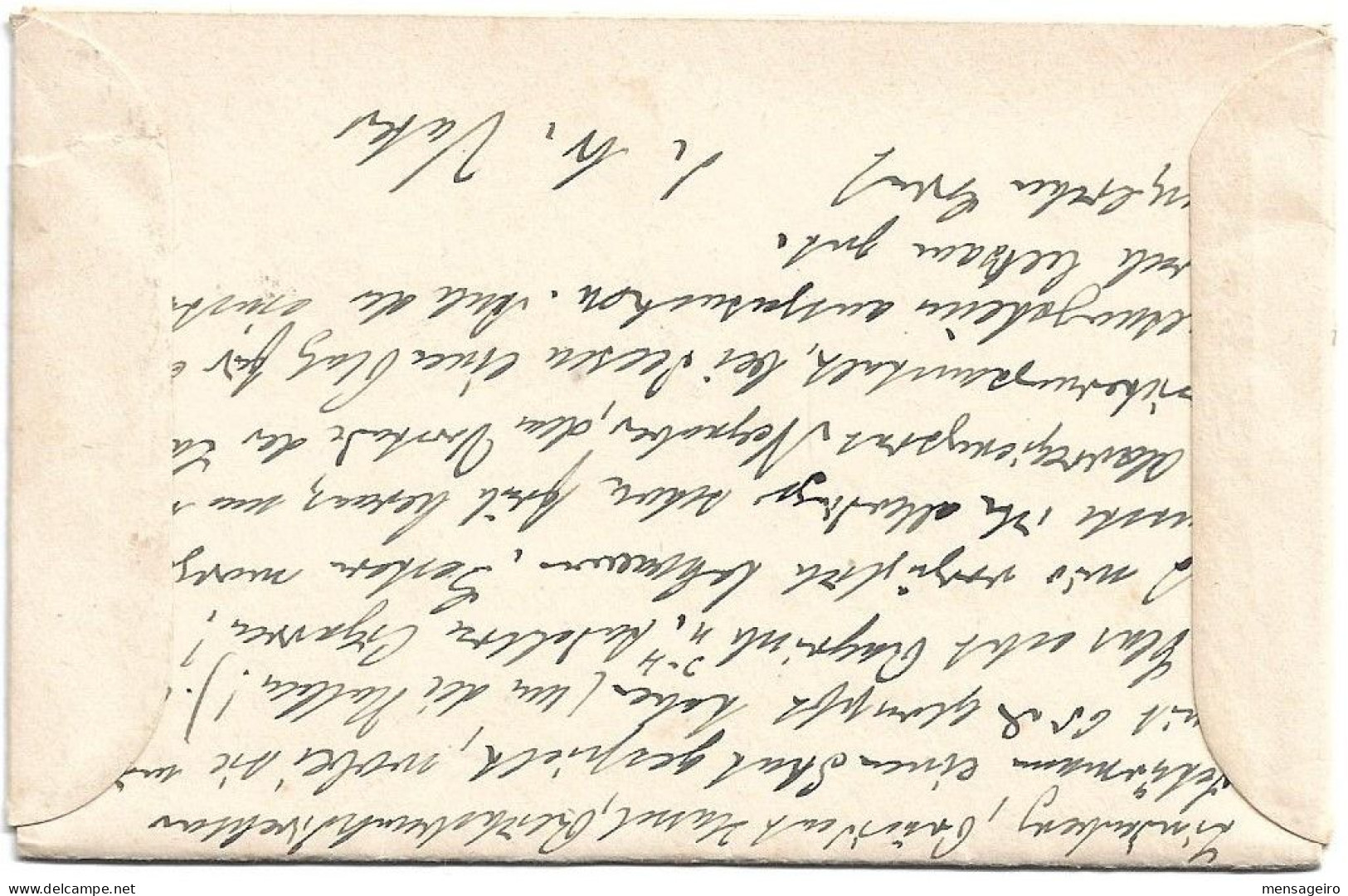 (C05) - 1P. LETTER SHEET STATIONNERY WITH ONOTO WARERMARK ALEXANDRIE / C => GERMANY 1914 - 1866-1914 Khedivato Di Egitto