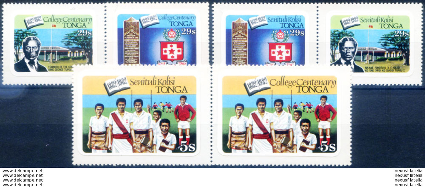 100° Del College 1982. - Tonga (1970-...)