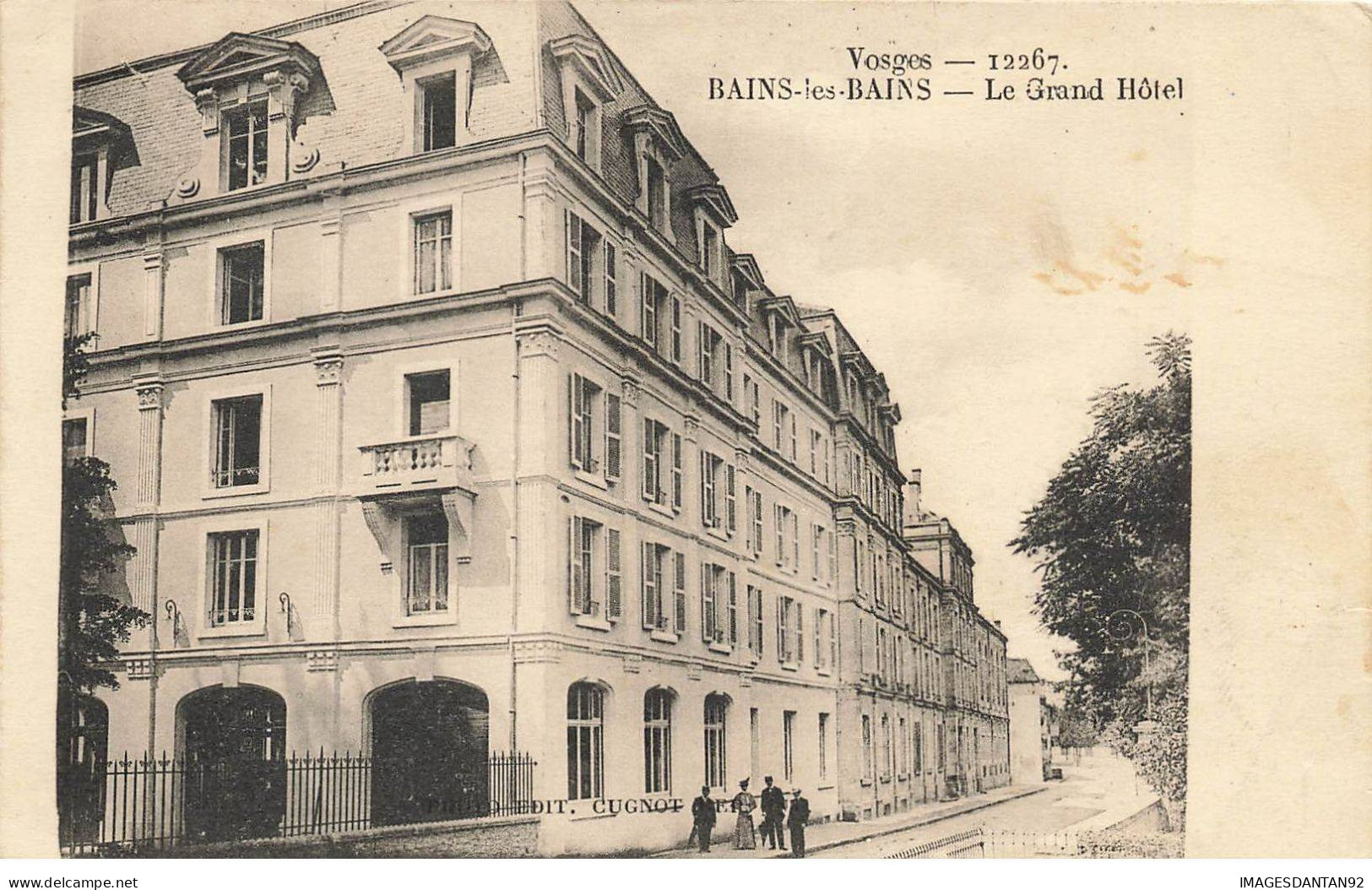 88 BAINS LES BAINS AI#DC705 LE GRAND HOTEL - Bains Les Bains