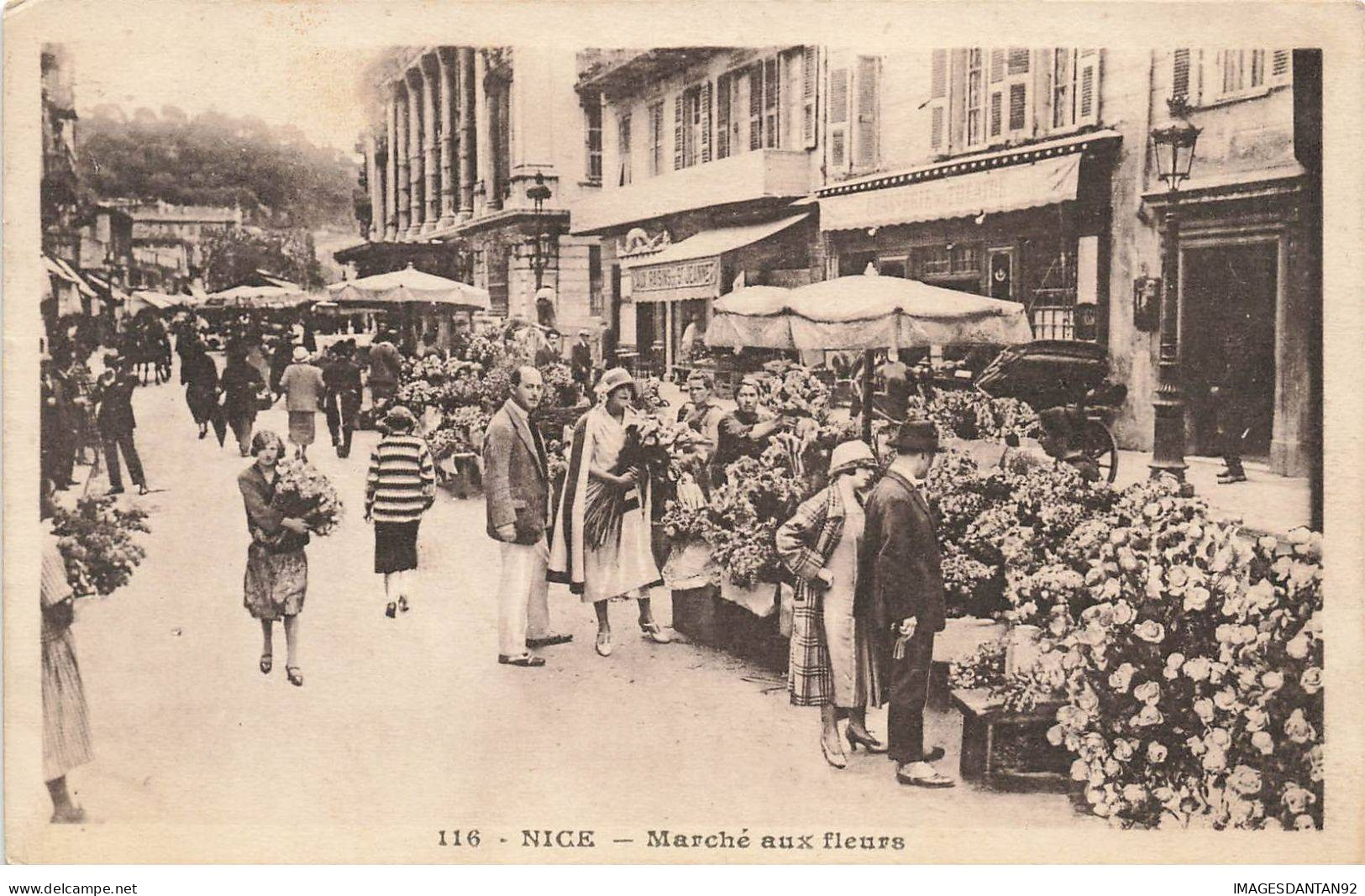 06 NICE AH#AL0045 MARCHE AUX FLEURS 2 - Markets, Festivals