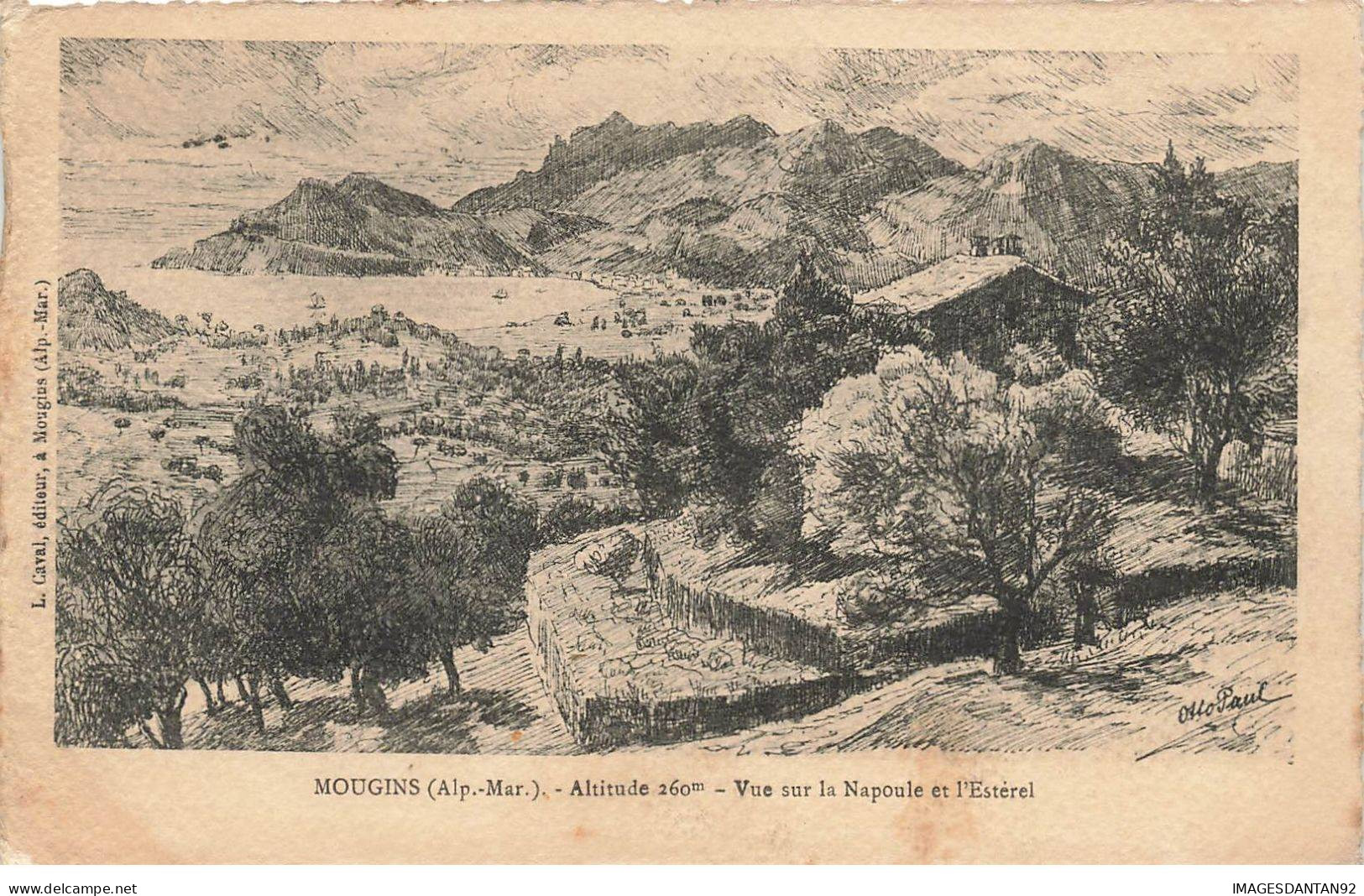 06 MOUGINS AH#AL0050 VUR SUR LA NAPOULE ET L ESTEREL - Mougins