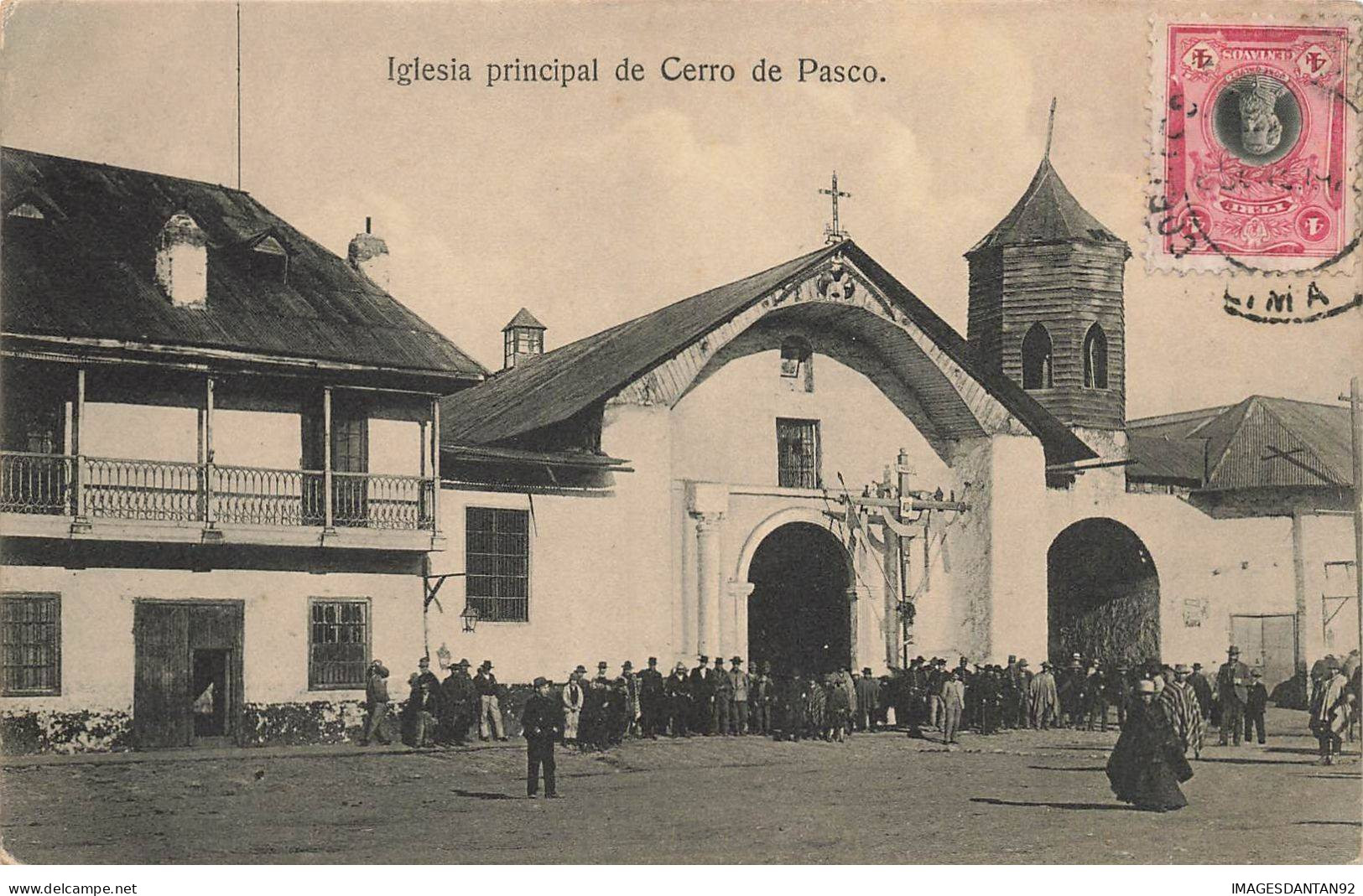 PEROU AL#AL00197 IGLESIA PRINCIPAL DE CERRO DE PASCO - Pérou