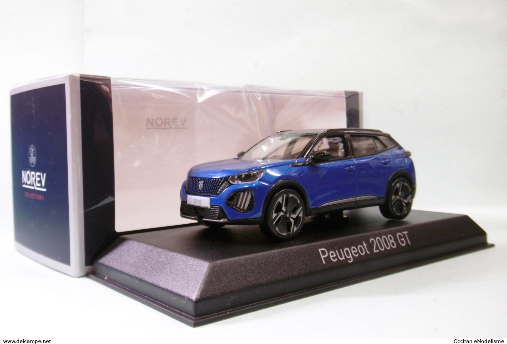 Norev - PEUGEOT 2008 GT 2024 Bleu Réf. 472871 Neuf NBO 1/43 - Norev