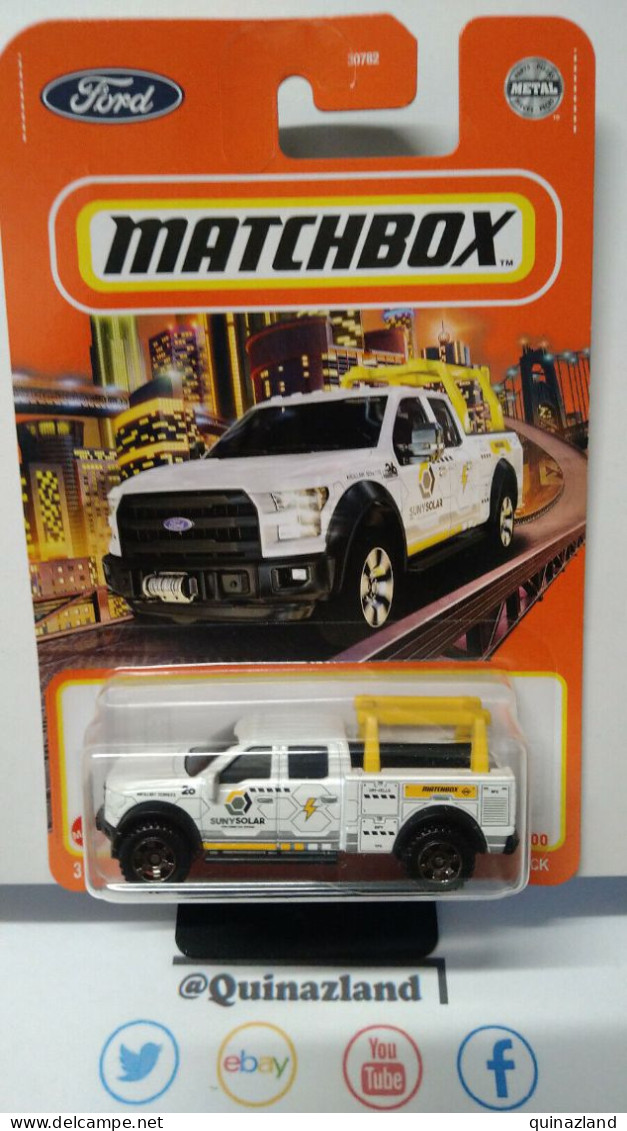 Matchbox 15 Ford F-150 Contractor Truck 2021-78 (CP29) - Matchbox (Mattel)