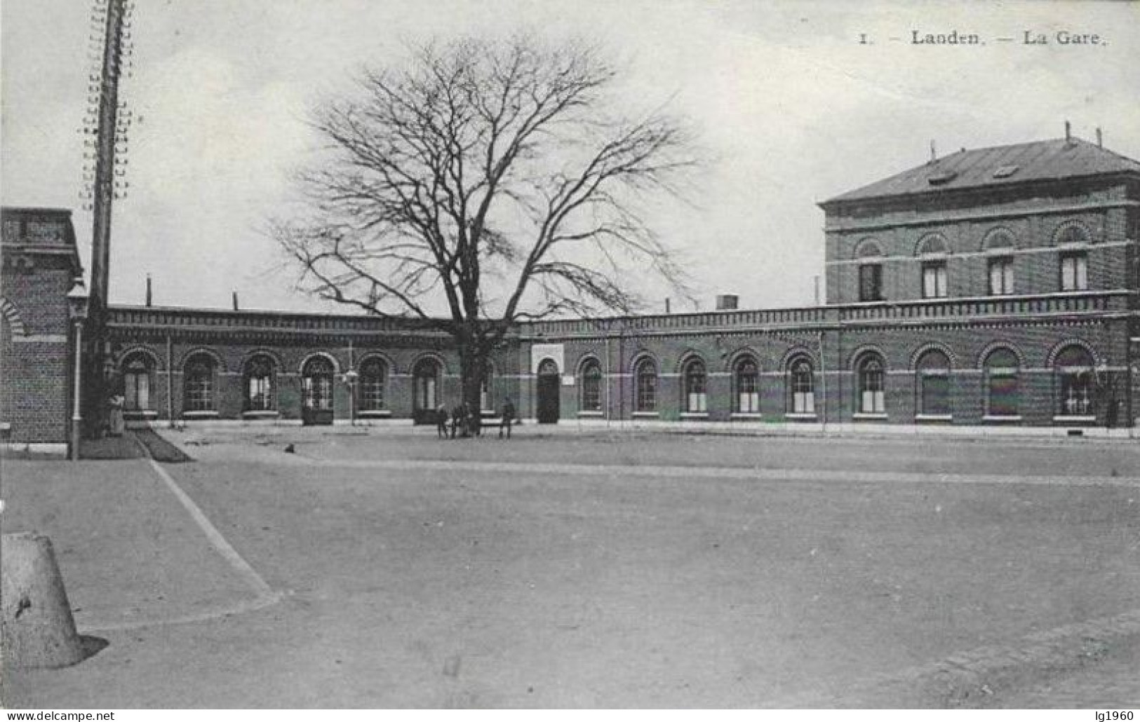 Landen - La Gare - édit. H. Bertels - Landen