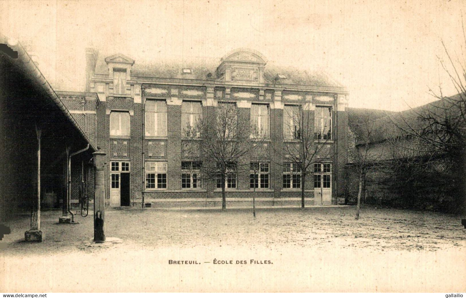 BRETEUIL ECOLE DES FILLES - Breteuil