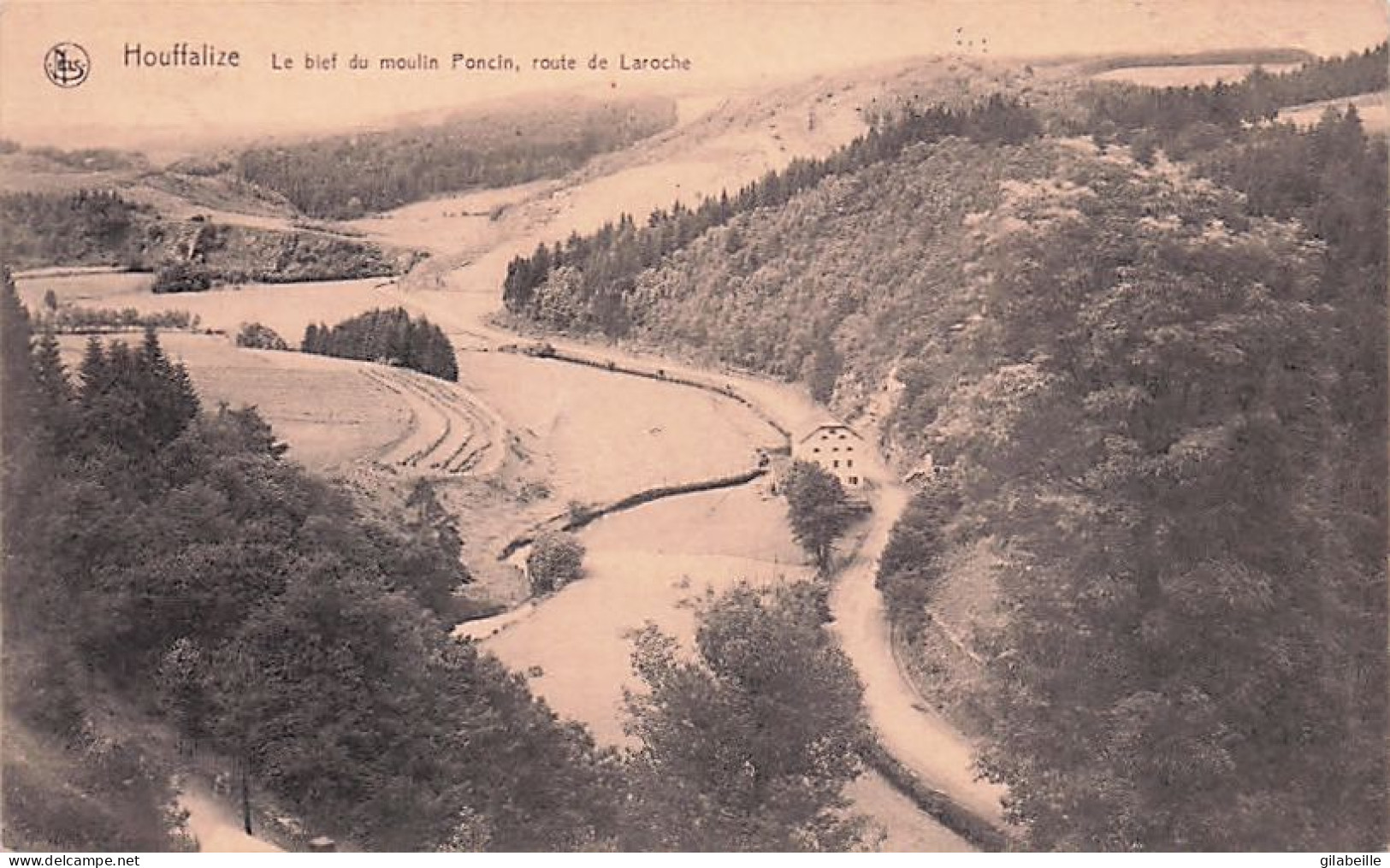 HOUFFALIZE - Le Bief Du Moulin Poncin - Route De La Roche En Ardenne - Houffalize