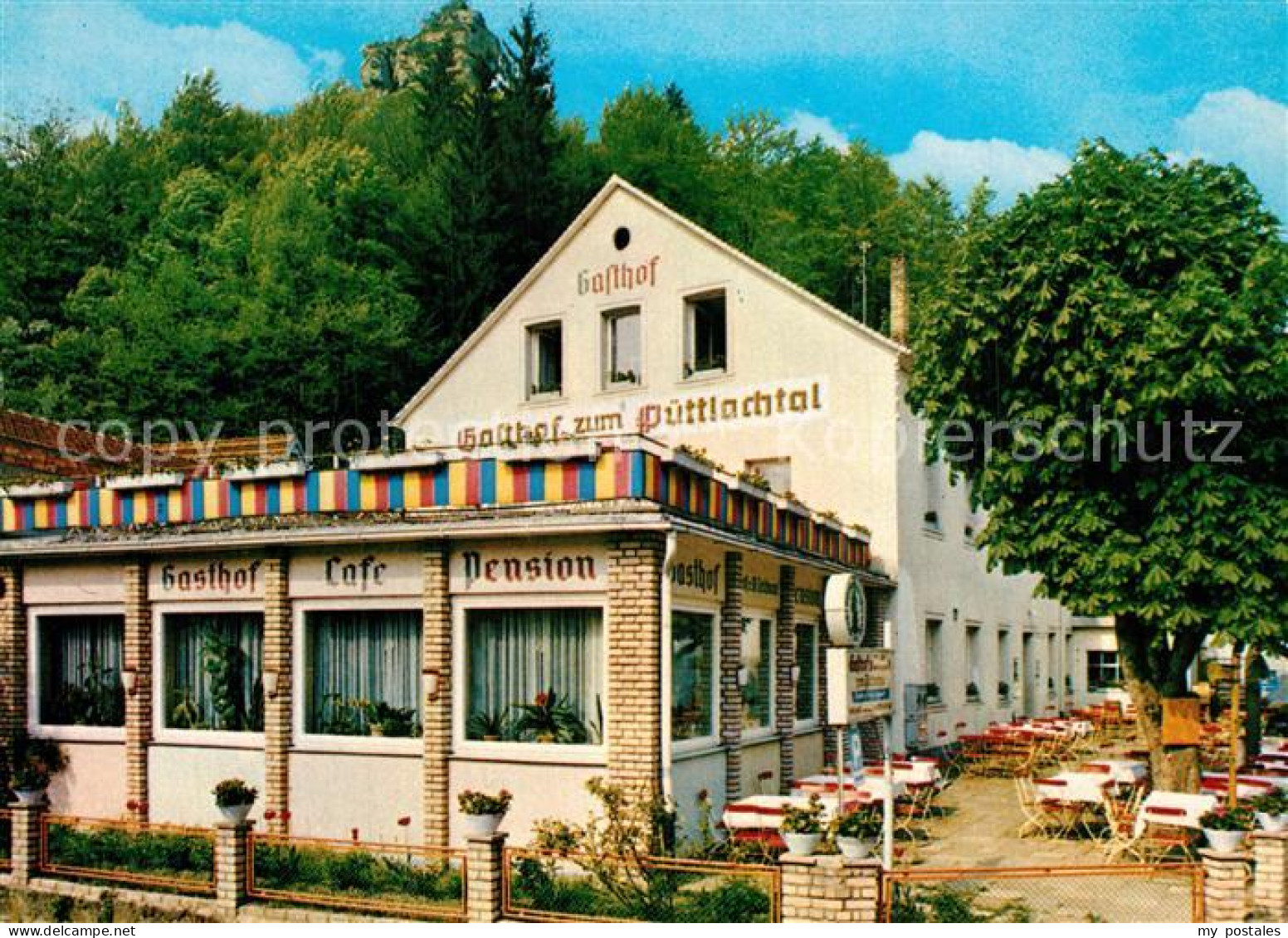 73569339 Tuechersfeld Gasthof-Pension P?ttlachtal Tuechersfeld - Pottenstein