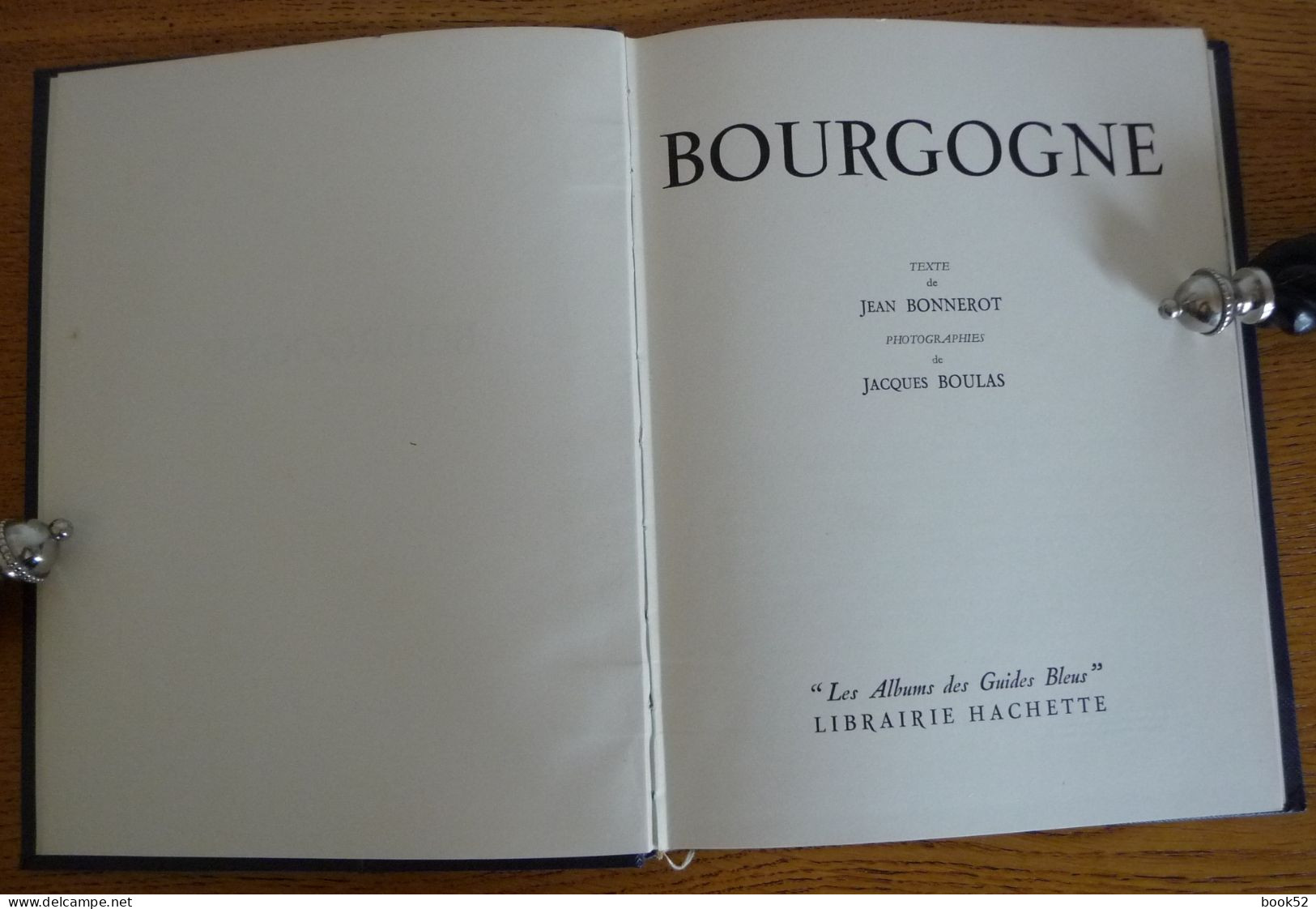 BOURGOGNE Par Jean Bonnerot (1955) - Bourgogne