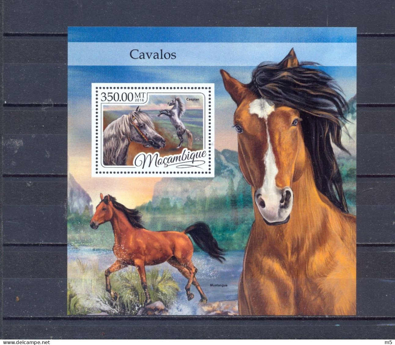 MOZAMBIQUE - MNH - HORSES -  MI.NO.BL1193 - CV = 20 € - Pferde