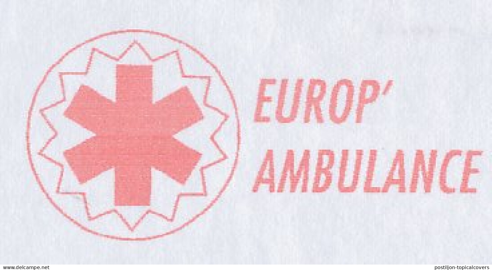 Meter Cover France 2003 Europ Ambulance - Andere & Zonder Classificatie