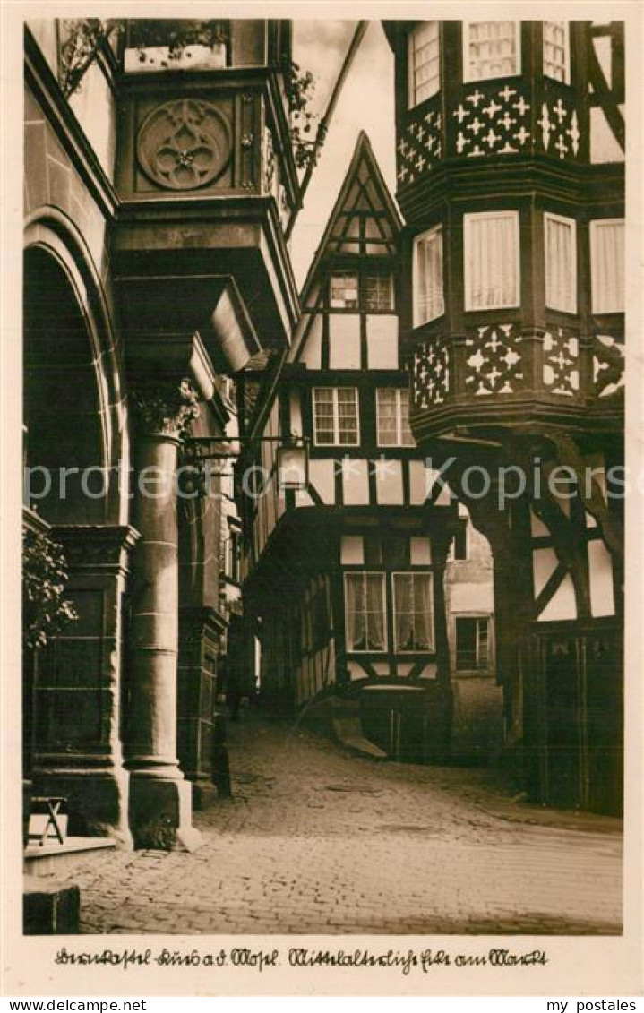 73546940 Bernkastel-Kues Mittelalterliche Ecke Am Markt Bernkastel-Kues - Bernkastel-Kues