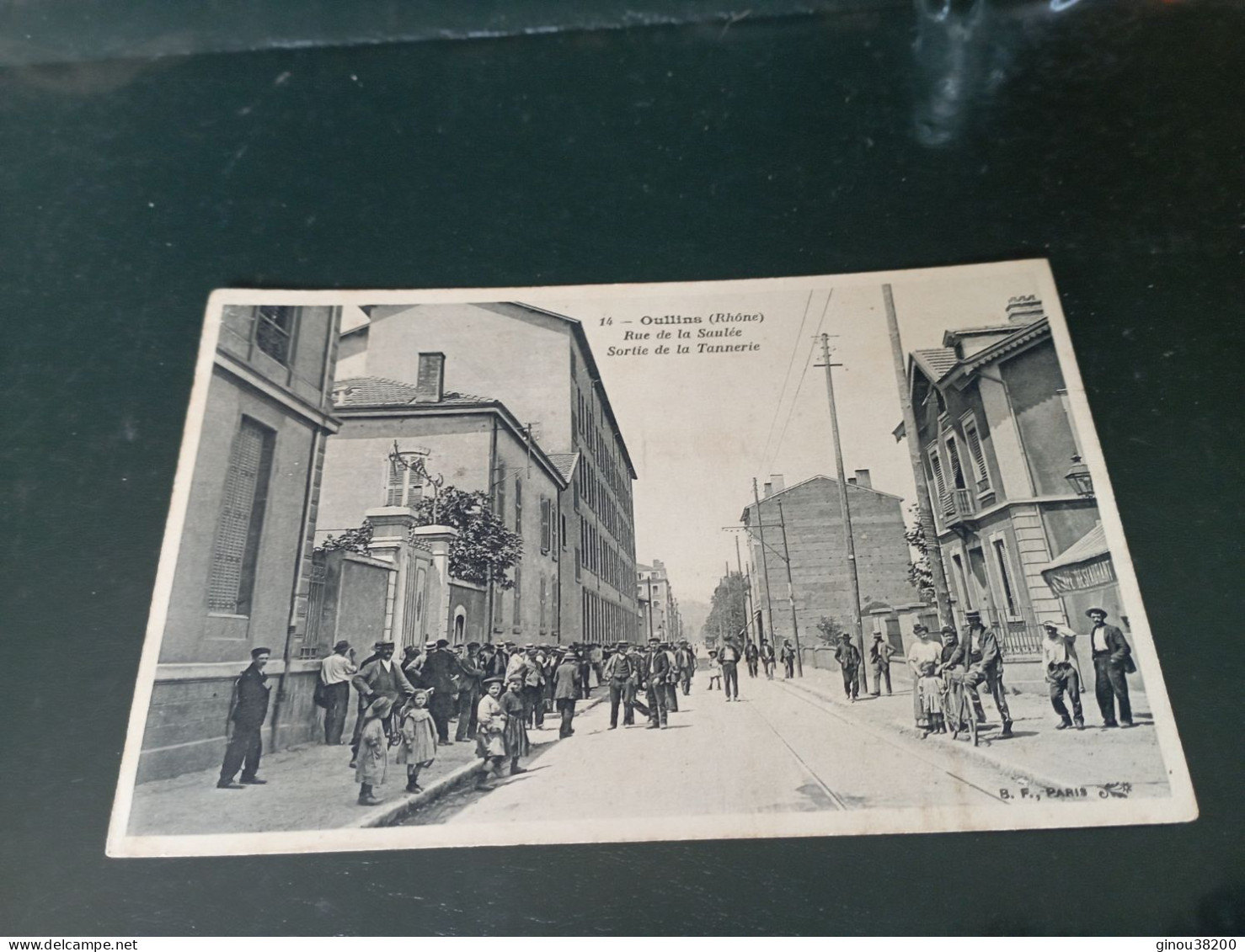 A5/57- Rue De La Saulée.Sortie De La Tannerie - Oullins