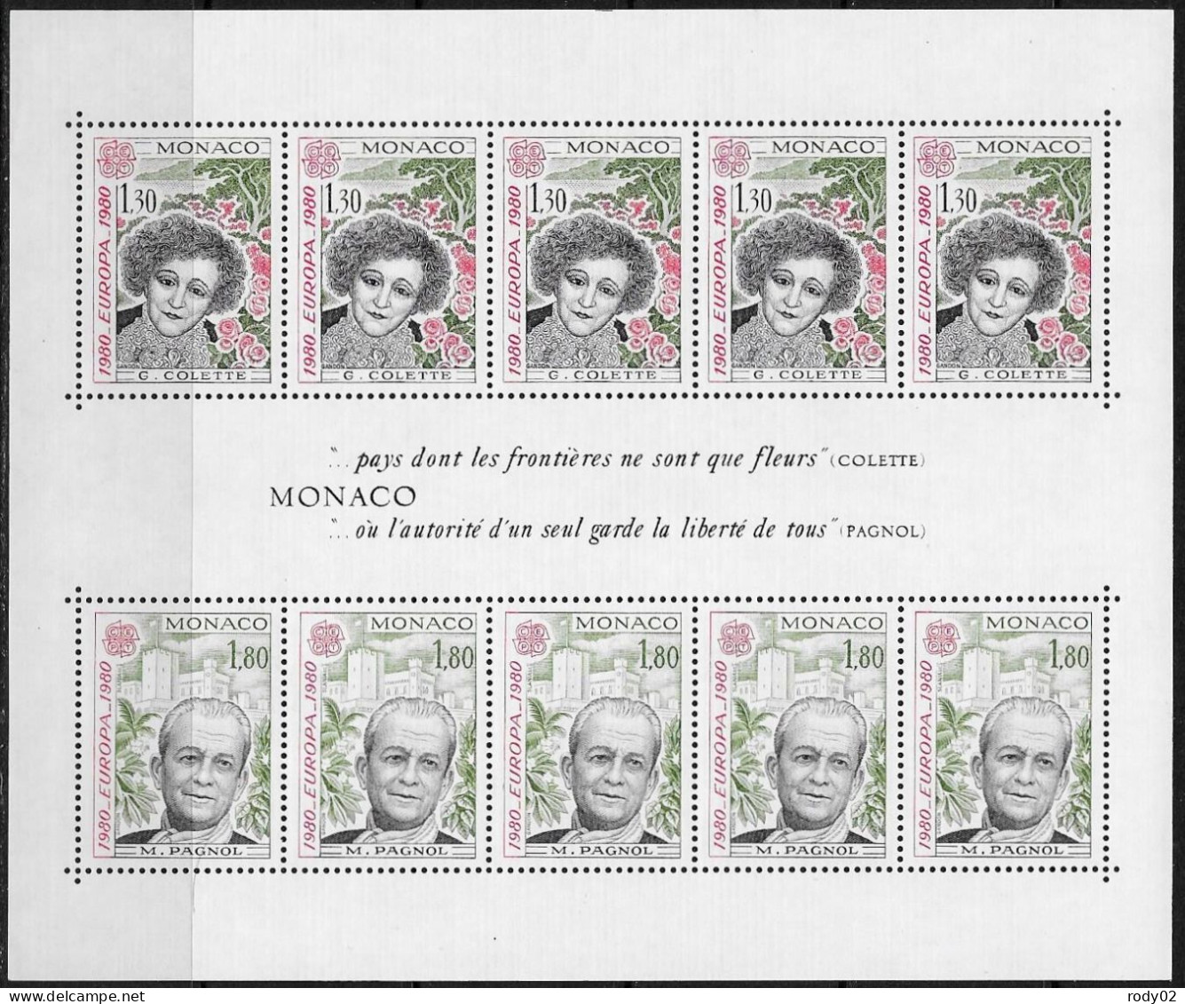 MONACO - EUROPA CEPT - BF 18 - NEUF** MNH - Blocchi