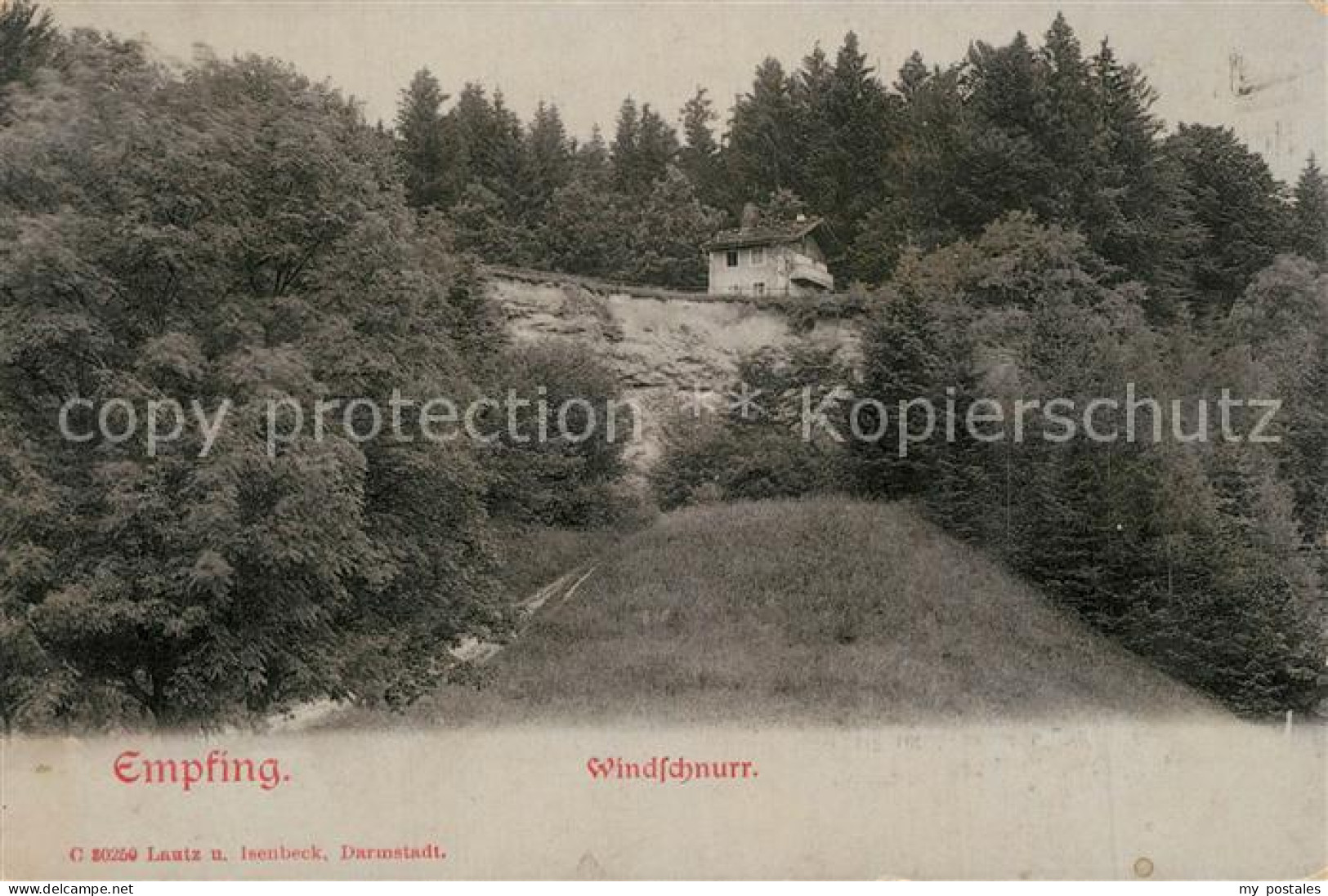 73545586 Empfing Oberbayern Windschnurr Angebotskarte Empfing Oberbayern - Traunstein