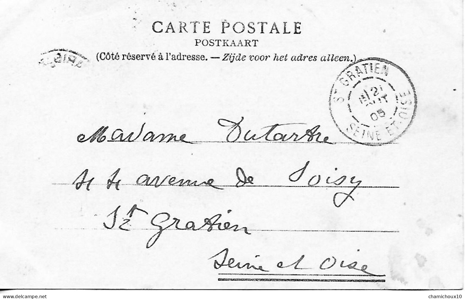 Cpa -BRUXELLES-Belgique-Laitière Flamande-avec Attelages Gros Plan-écrite Voyagée 1905 -dos Non Divisé-faire Offre - Petits Métiers