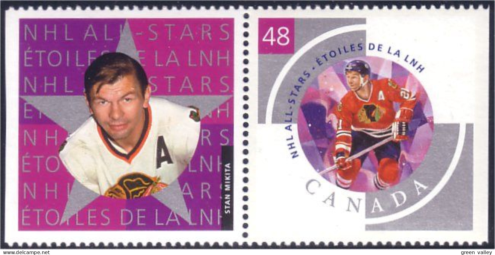 Canada Hockey Stan Mikita MNH ** Neuf SC (C19-71dl) - Eishockey