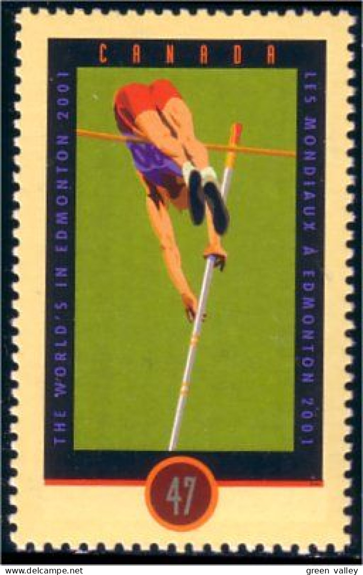 Canada Saut Hauteur High Jump MNH ** Neuf SC (C19-07b) - Atletismo