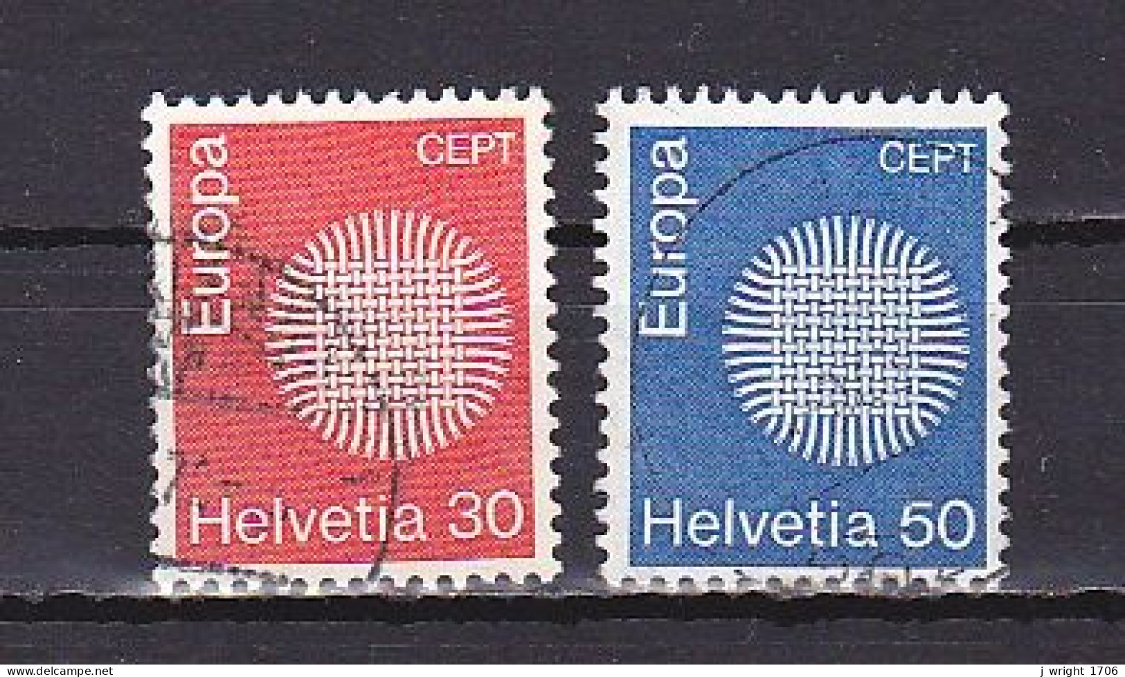 Switzerland, 1970, Europa CEPT, Set, USED - Used Stamps