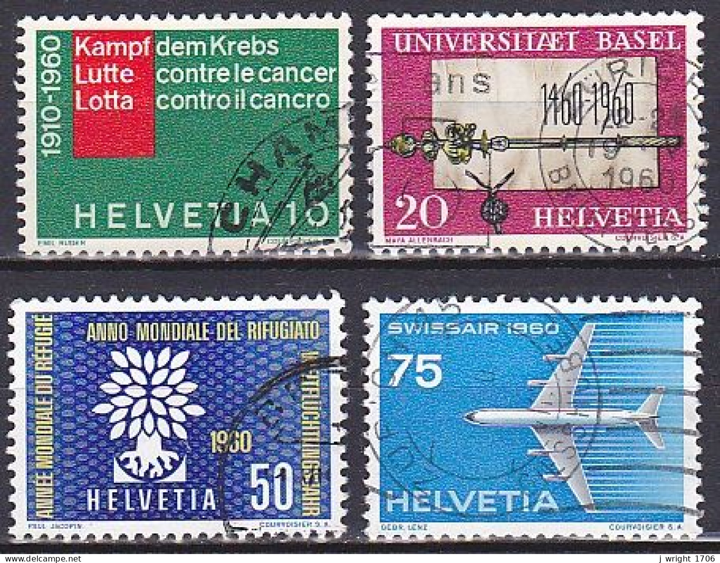 Switzerland, 1960, Publicity Issue, Set, USED - Gebraucht