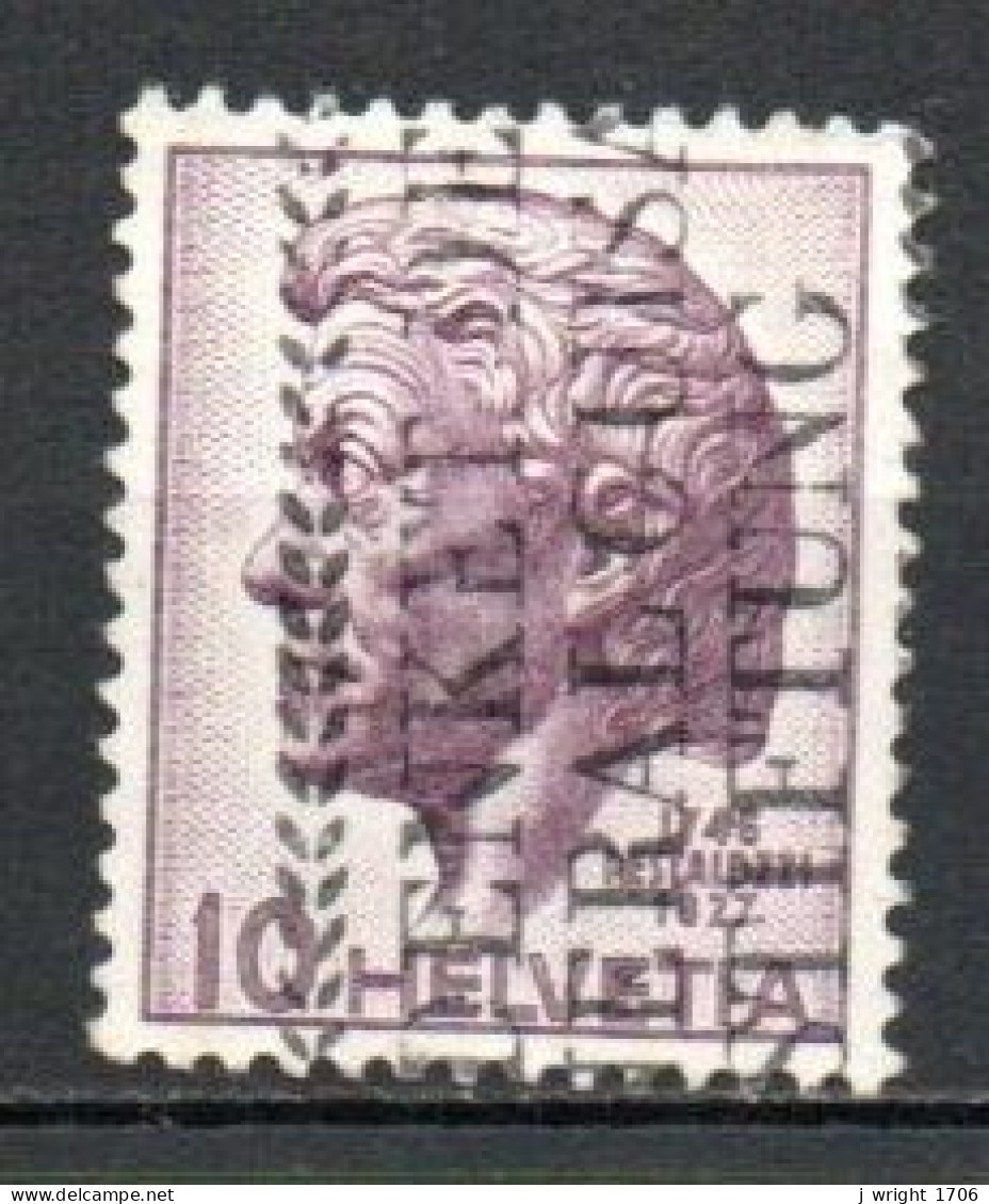 Switzerland, 1946, Johann Heinrich Pestalozzi, 10c, USED - Oblitérés