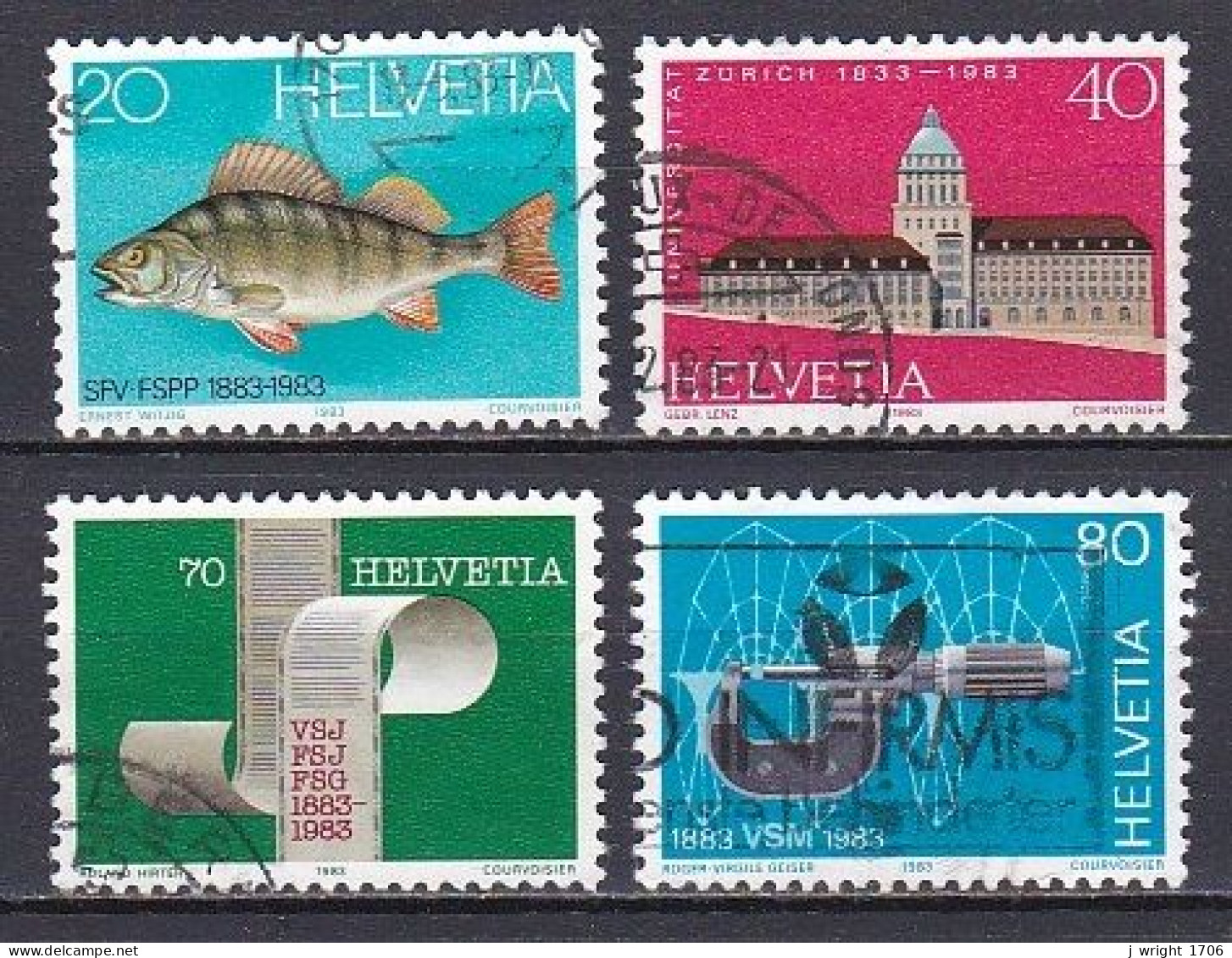 Switzerland, 1983, Publicity Issue, Set, USED - Gebruikt