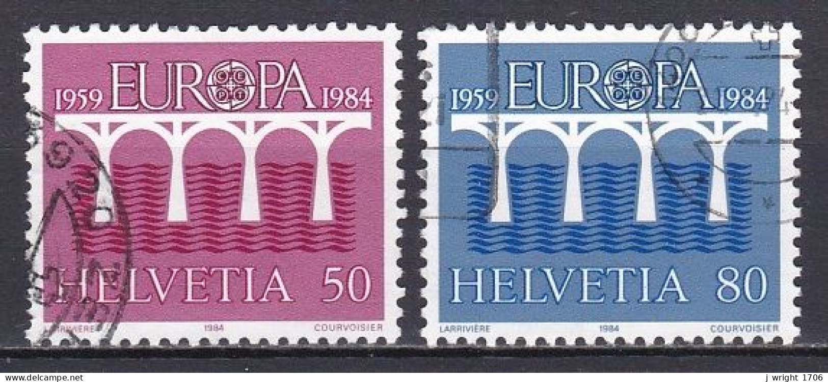 Switzerland, 1984, Europa CEPT, Set, USED - Gebraucht