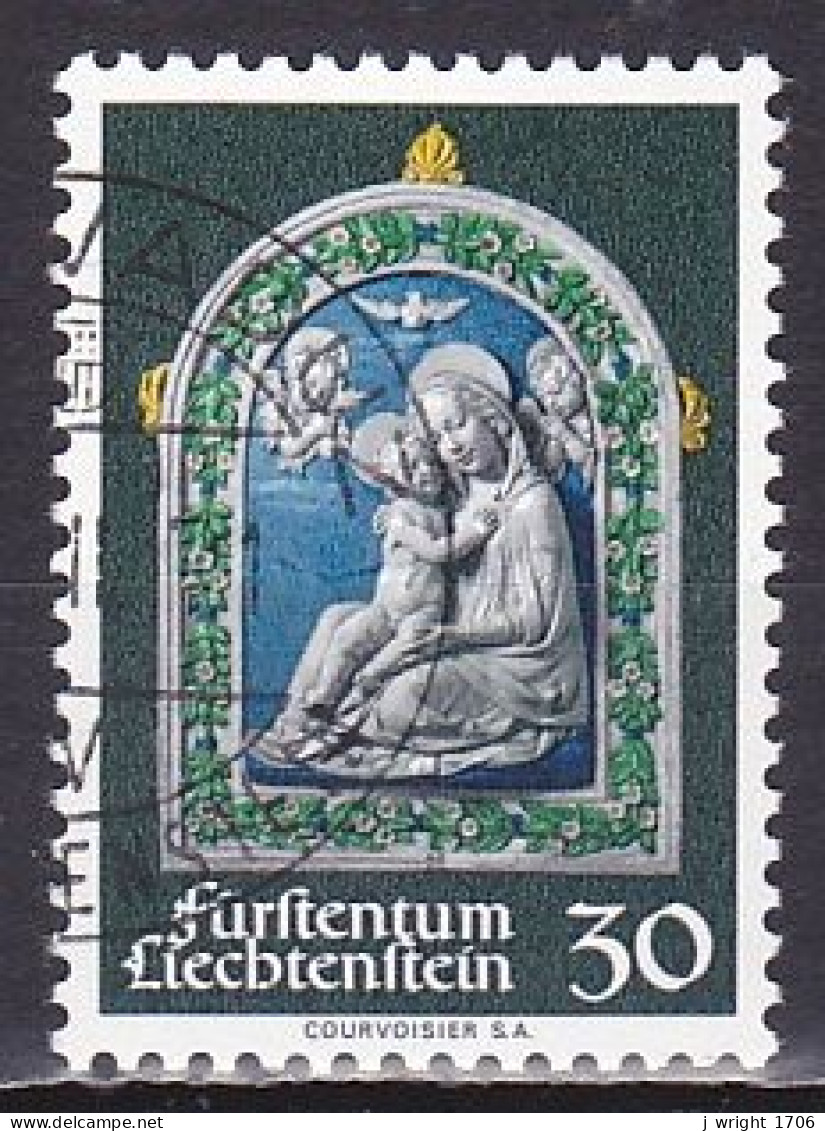 Liechtenstein, 1971, Christmas, 30rp, CTO - Usati