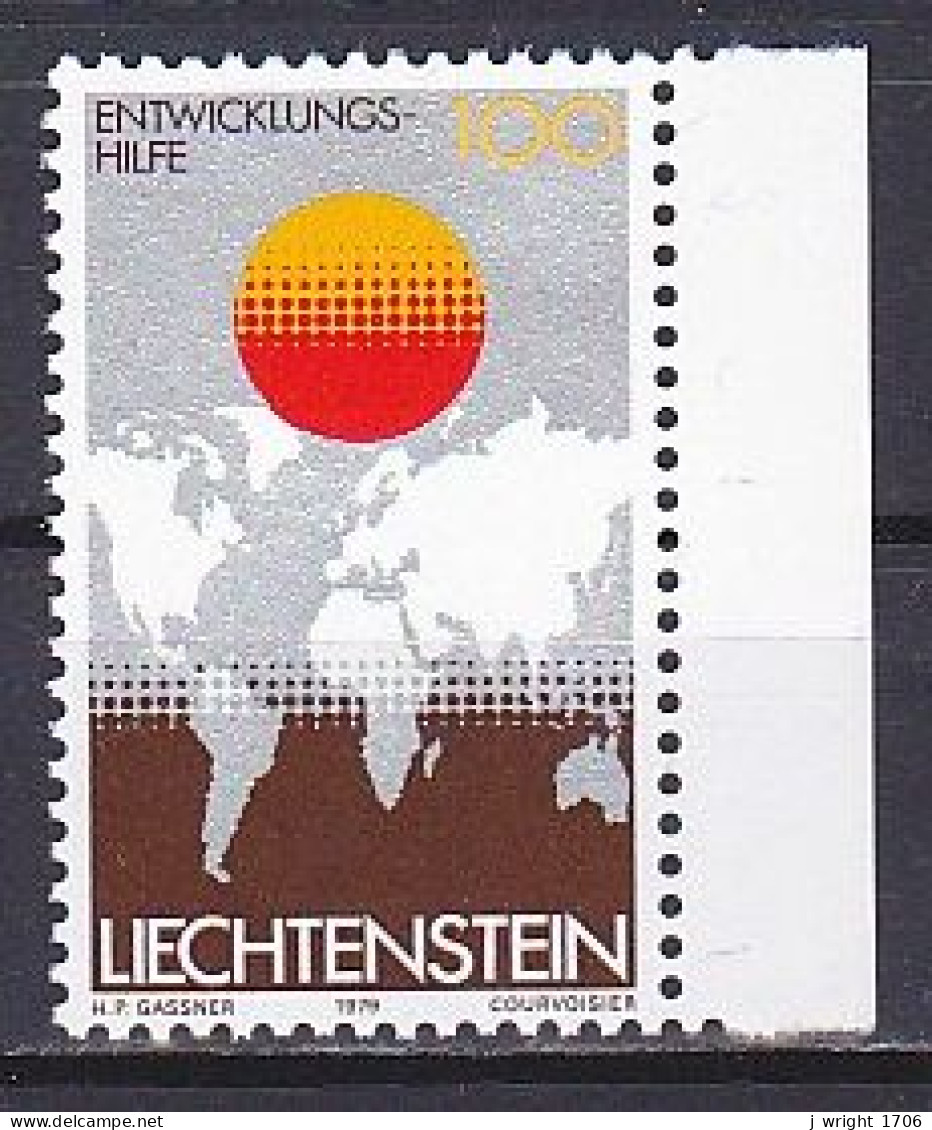 Liechtenstein, 1979, Development Aid, 1.00Fr, MNH - Nuevos