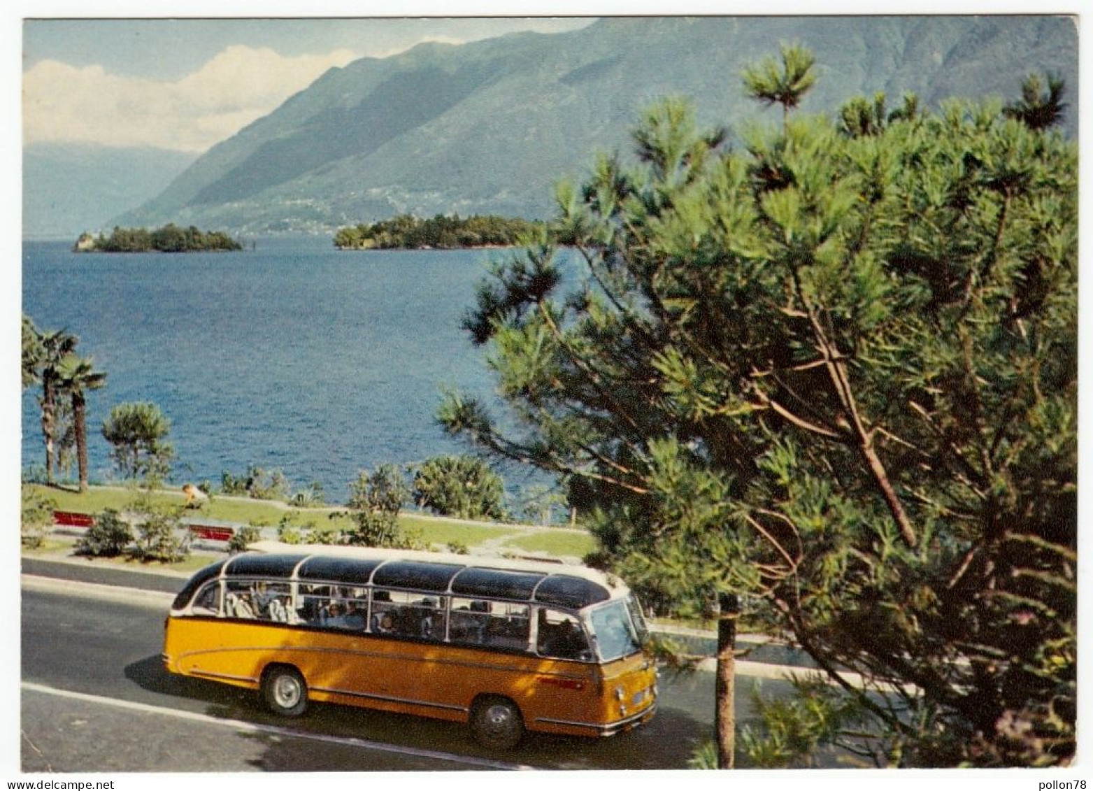 POSTE ALPINE SVIZZERE - AUTOBUS - PULLMAN - BUSES - LUGANO - LOCARNO - STRESA - Buses & Coaches