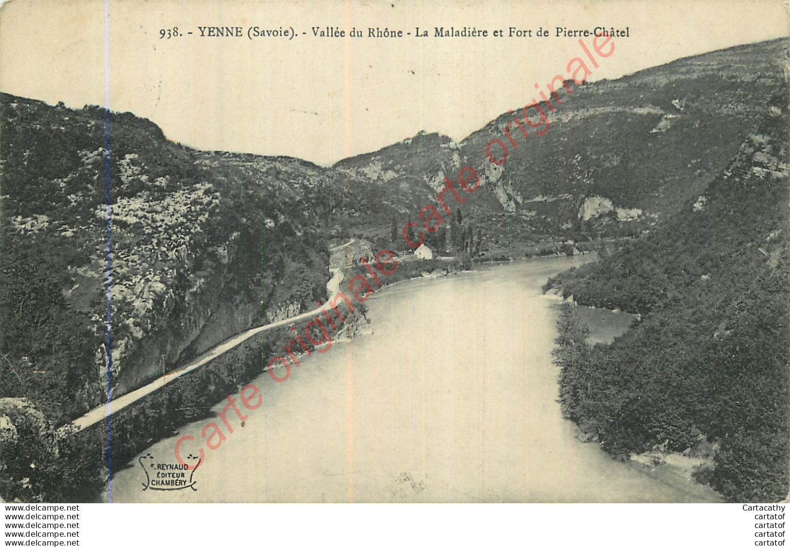 73.  YENNE .  Vallée Du Rhône .  La Maladière Et Fort De Pierre-Châtel . - Yenne