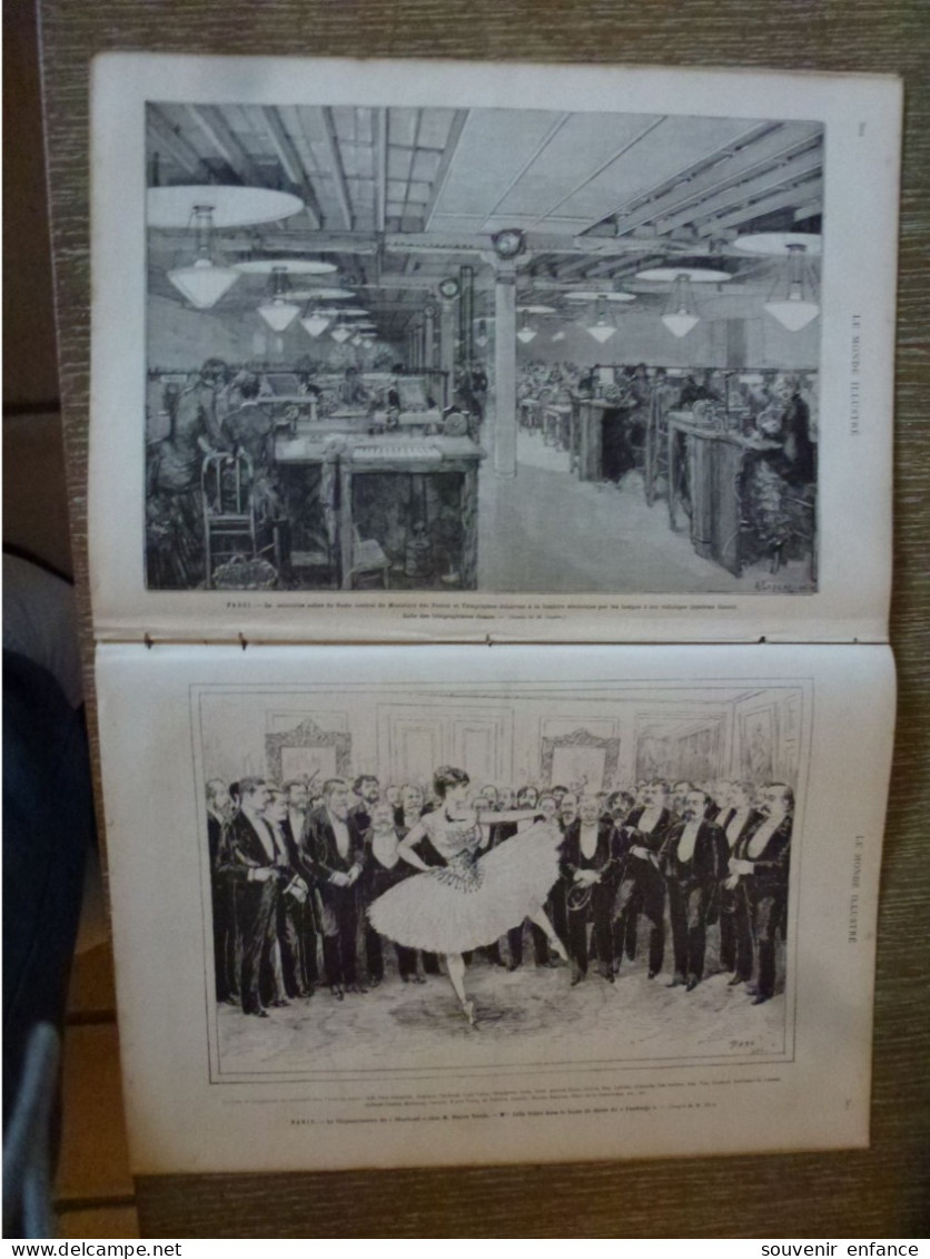 Le Monde Illustré Mai 1883 Russie Moscou Andromaque Paris Charivari Nouvelles Salles De La Poste - Magazines - Before 1900