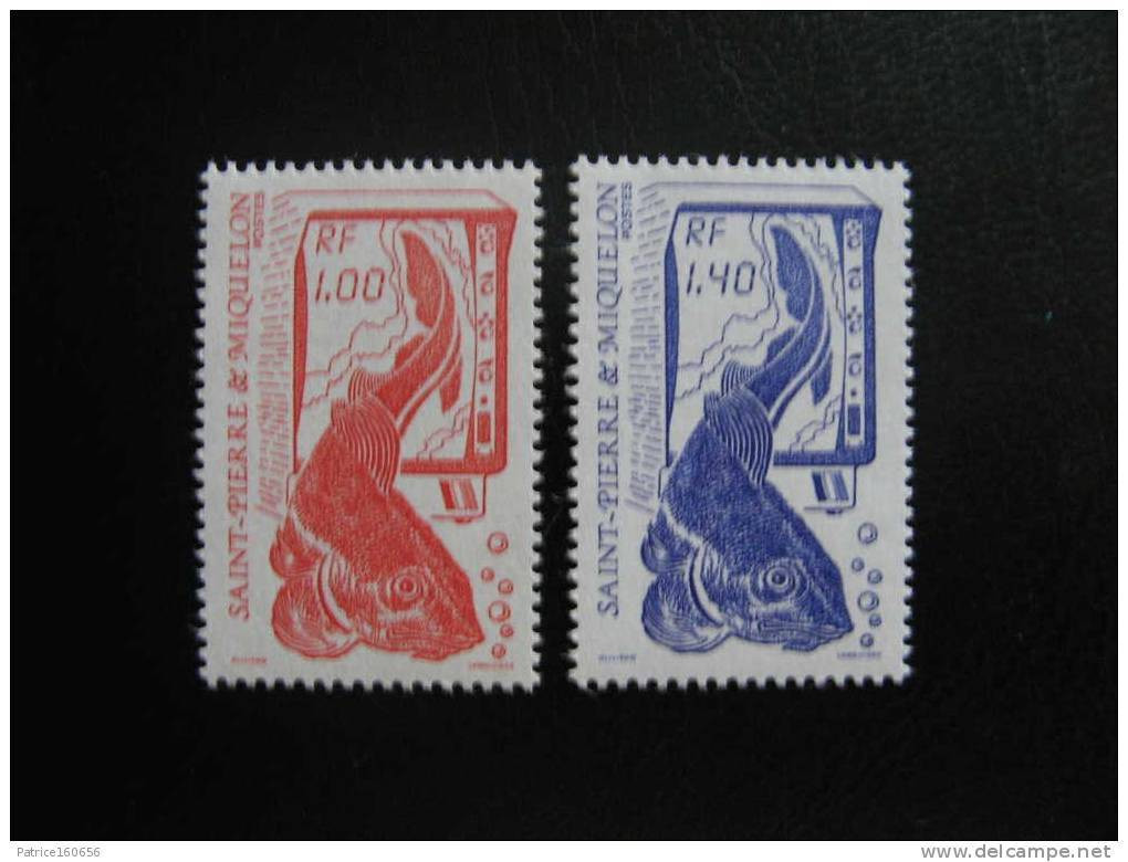 Saint Pierre Et Miquelon: TB  Paire N° 472 Et N° 473, Neufs XX. - Neufs