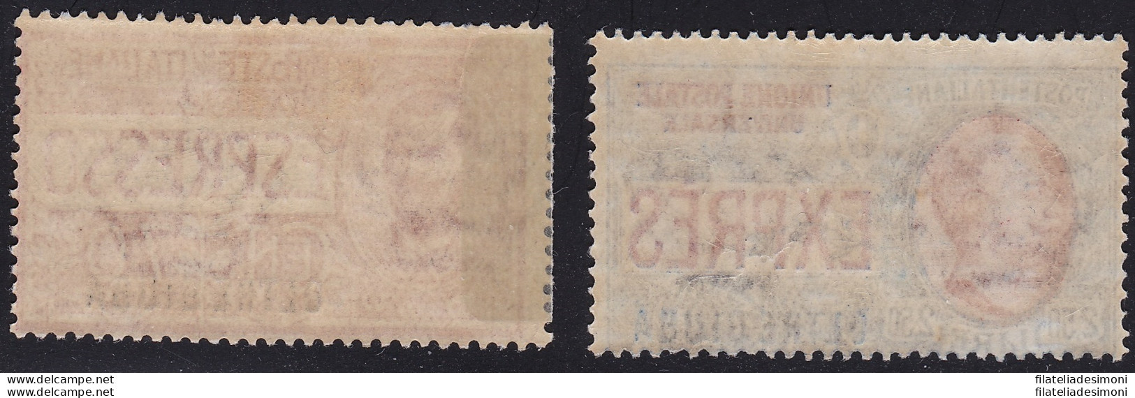 1926 OLTRE GIUBA, Espressi N° 1/2   70c. Rosso MLH/* 2.50 Azzurro E Rosso  MNH/ - Oltre Giuba
