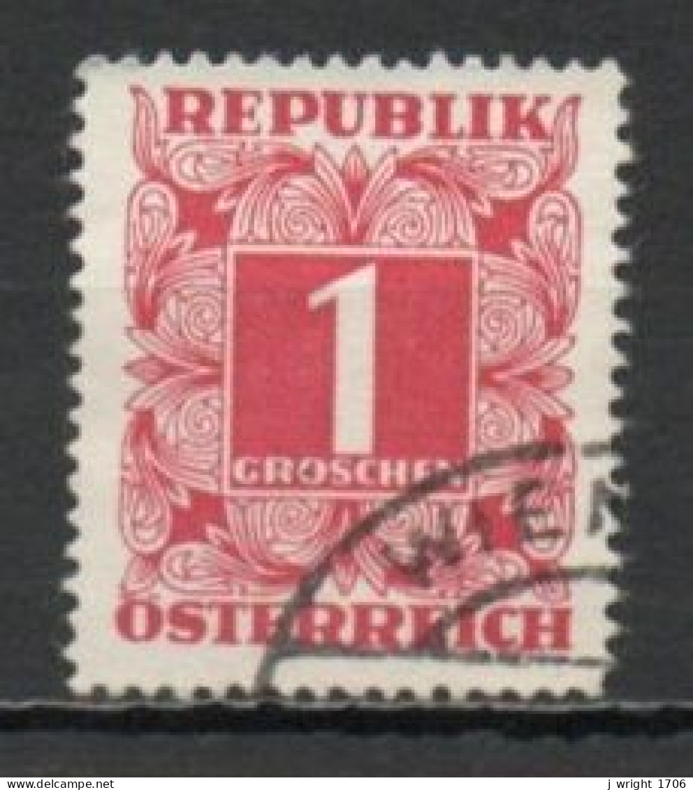 Austria, 1949, Numeral In Square Frame, 1g, USED - Portomarken