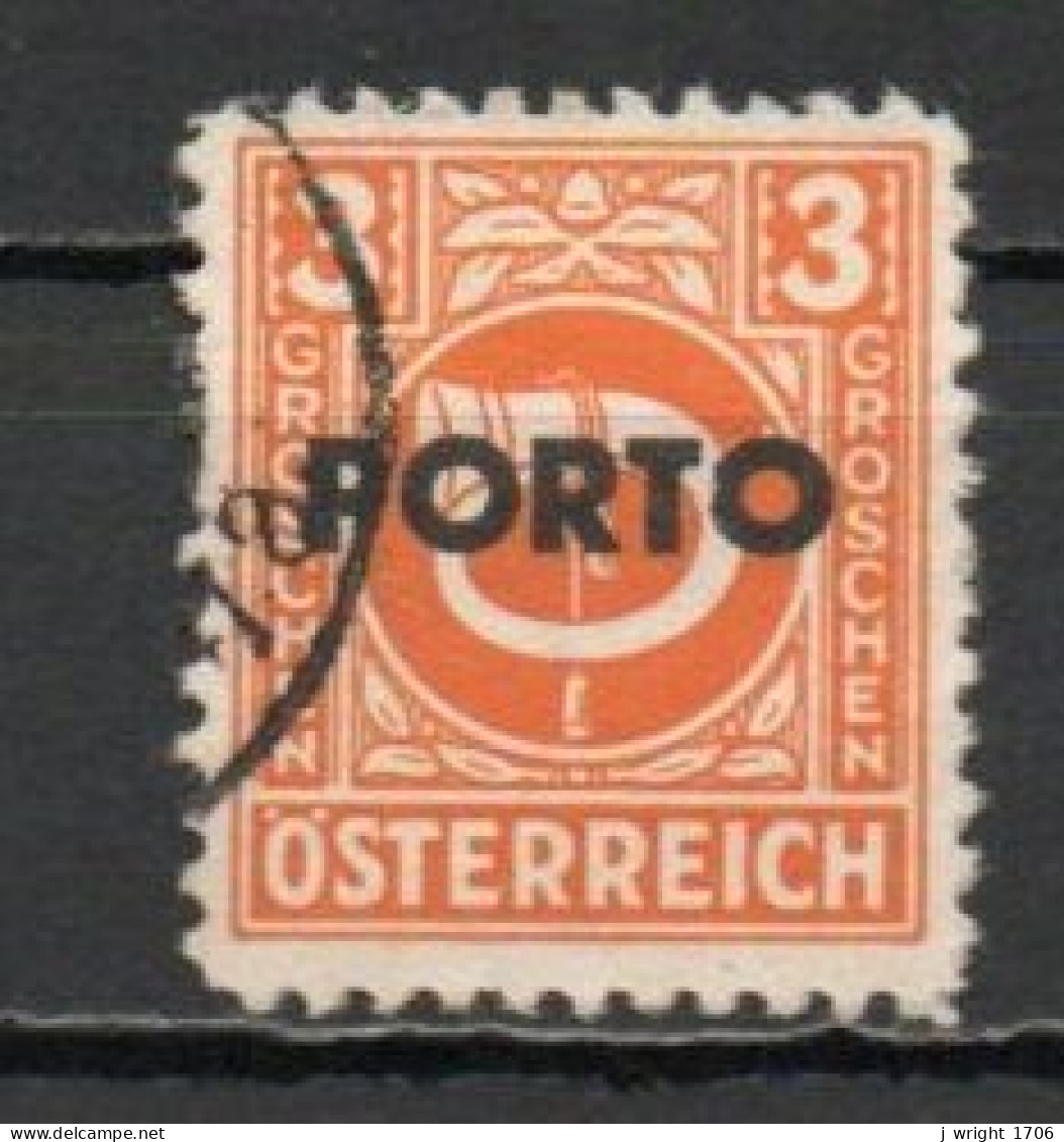 Austria, 1946, Posthorn Overprinted, 3g, USED - Portomarken