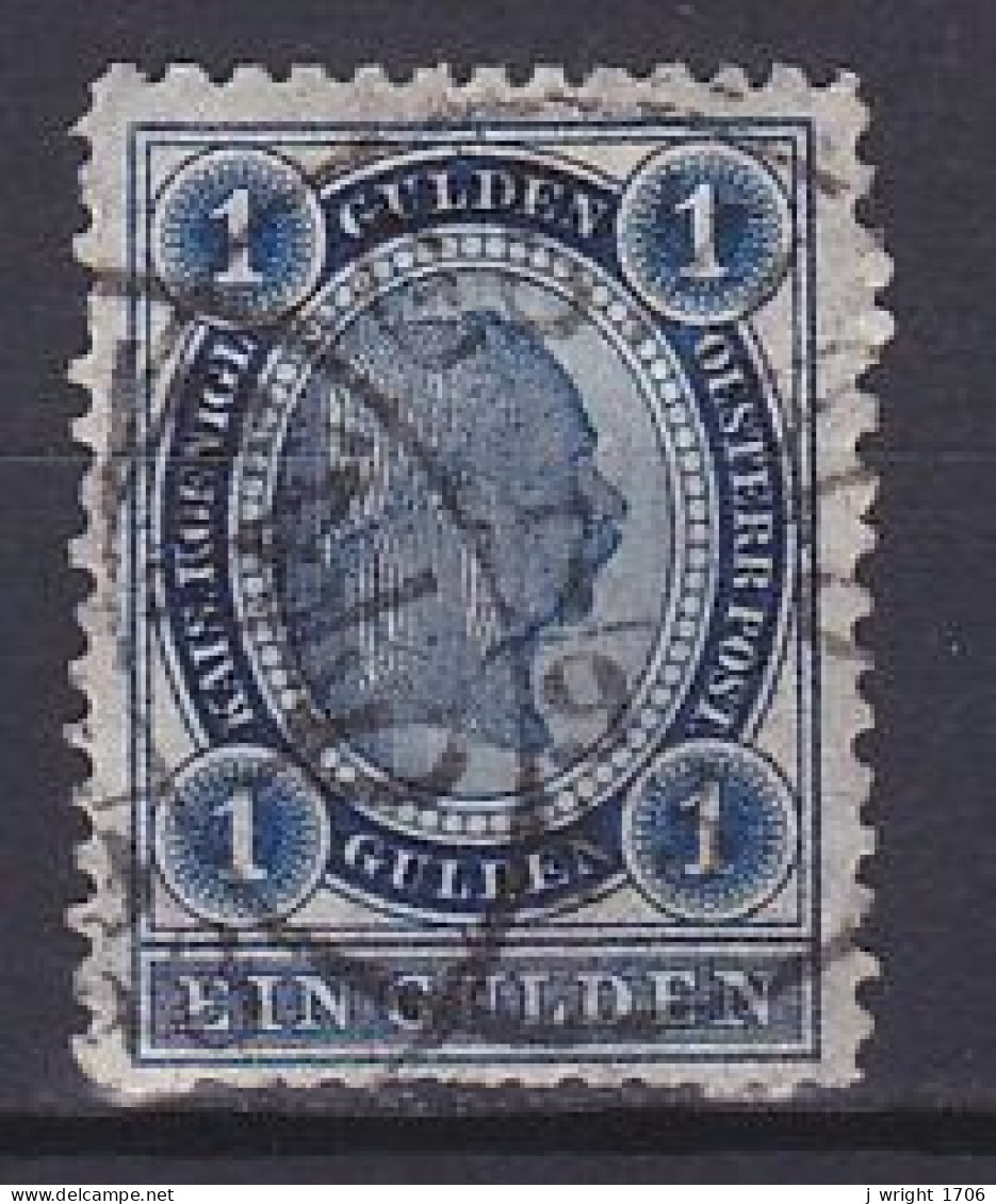 Austria, 1890, Emperor Franz Joseph, 1Gld, USED - Used Stamps