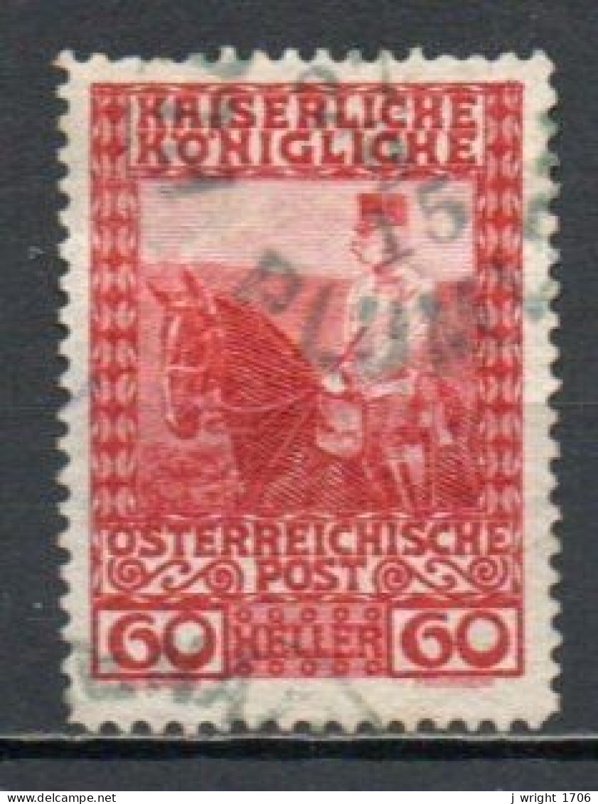 Austria, 1908, Emperor Franz Joseph On Horse, 60h, USED - Used Stamps