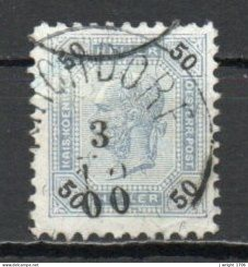 Austria, 1899, Emperor Franz Joseph, 50h, USED - Used Stamps