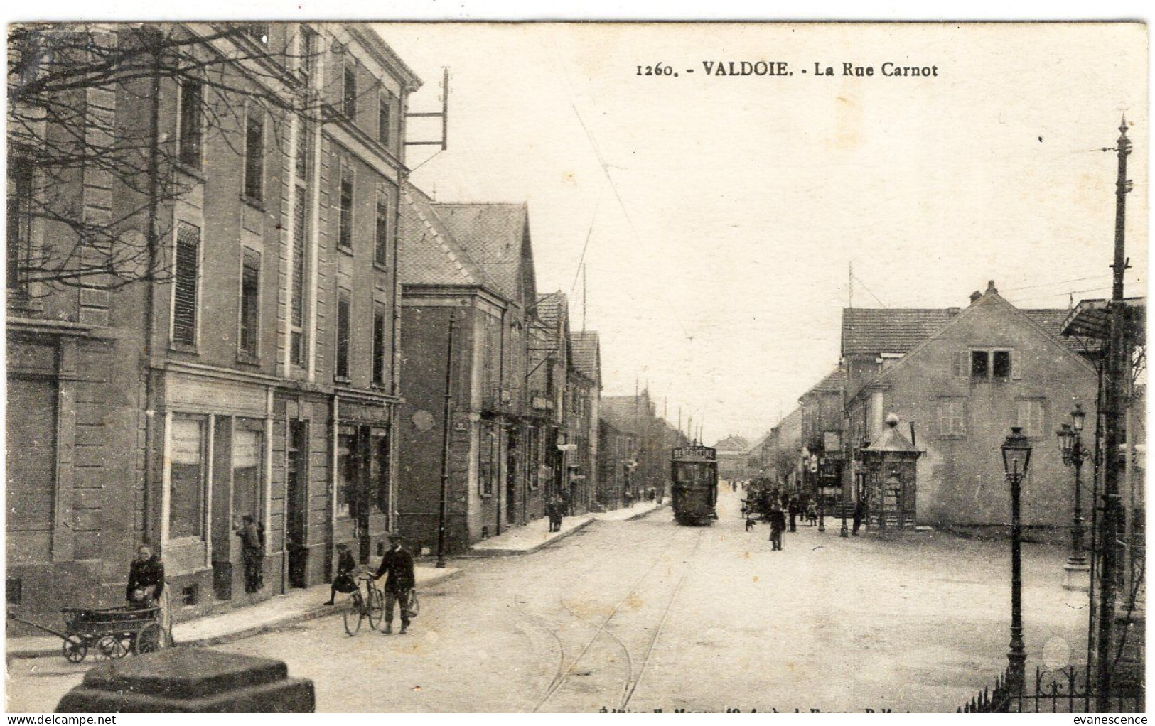 Valdoie : Rue Carnot     ///  Ref. Mai 24 /// BO. 90 - Valdoie