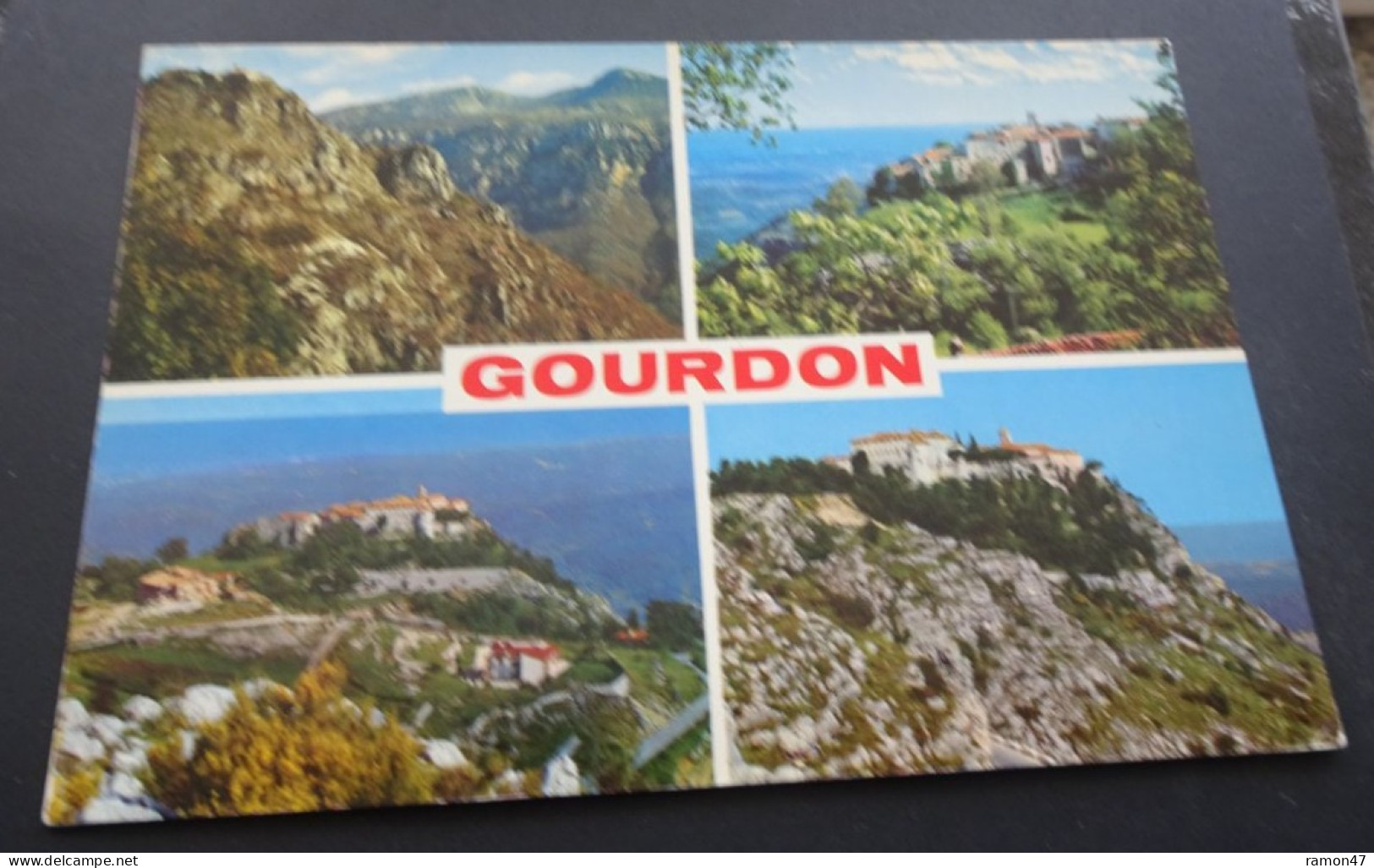 Gourdon (A.M.) - Le Pittoresque Village Perché Au Sommet De La Montagne - Les Editions MAR, Nice - Gourdon
