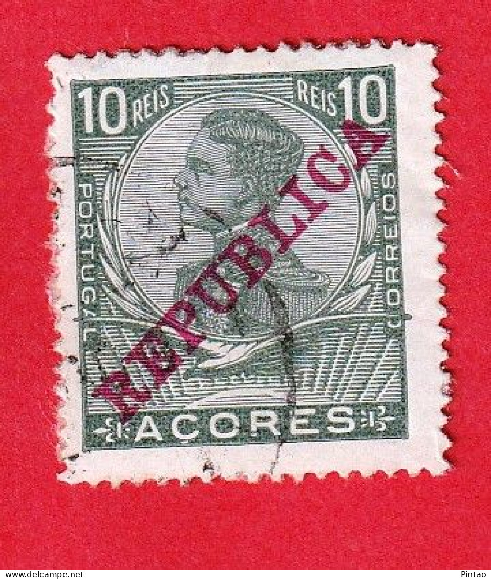 ACR0579- AÇORES 1911 Nº 123- USD - Azores