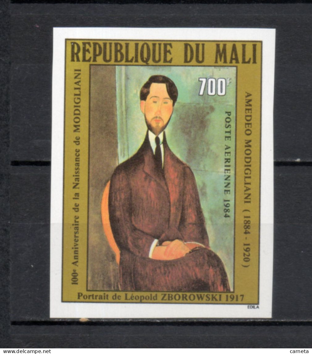 MALI   PA  N° 482   NON DENTELE    NEUF SANS CHARNIERE  COTE ? €   MODIGLIANI  PEINTRE TABLEAUX ART - Mali (1959-...)