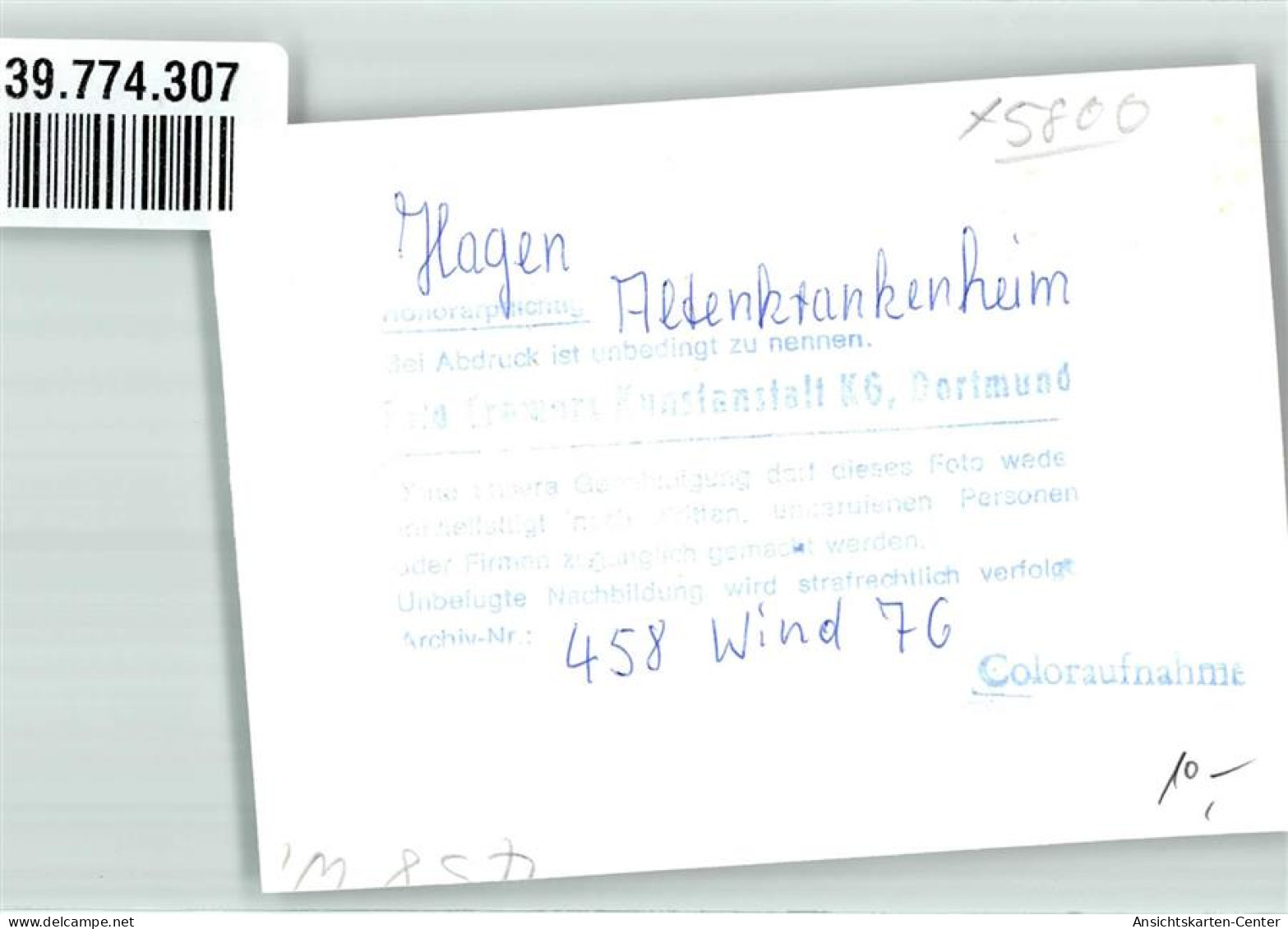 39774307 - Hagen , Westf - Hagen