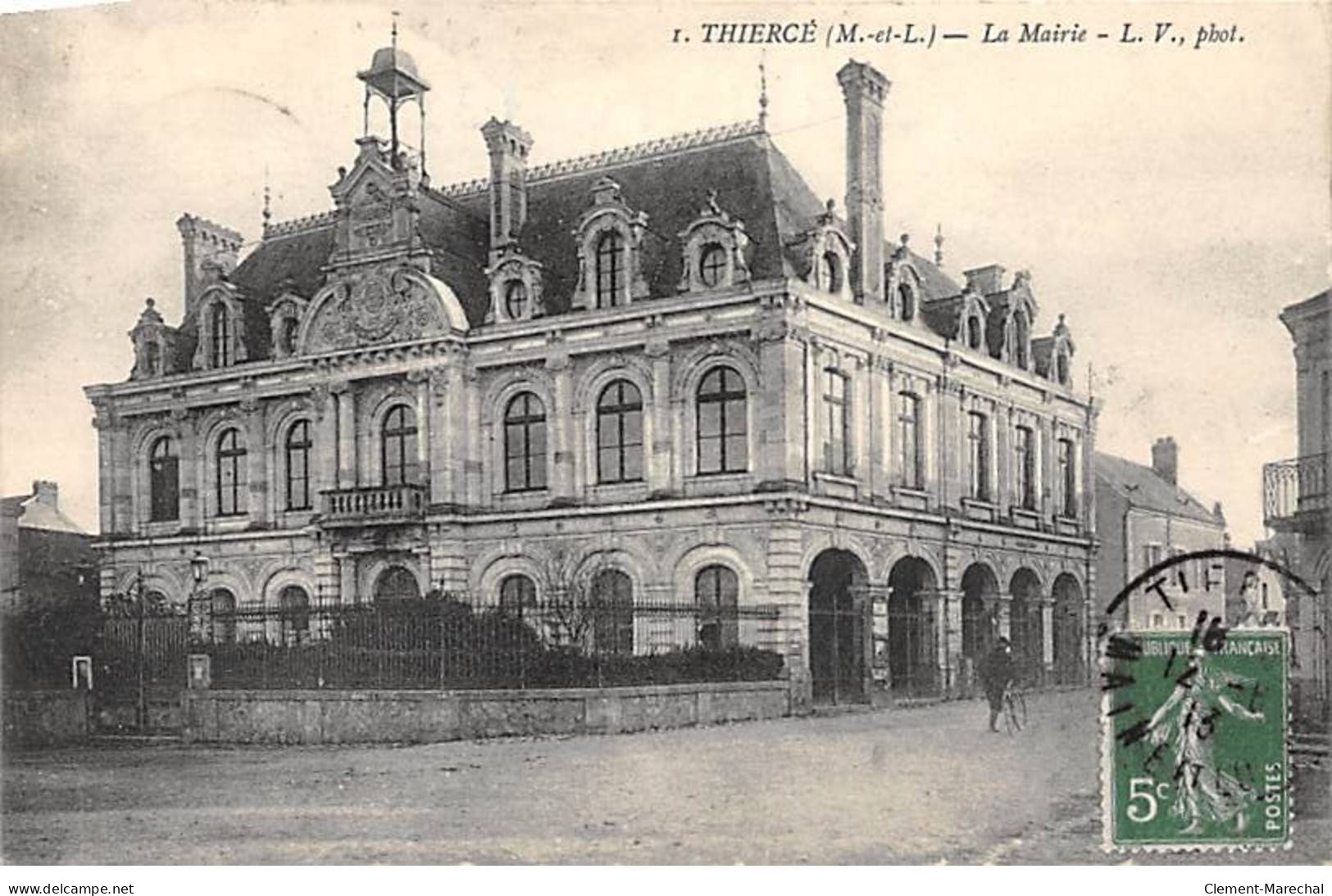 THIERCE - La Mairie - Très Bon état - Tierce