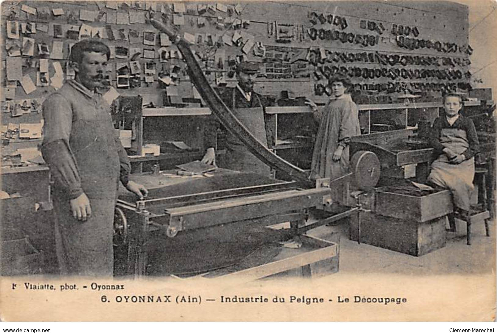 OYONNAX - Industrie Du Peigne - Le Découpahe - Très Bon état - Oyonnax