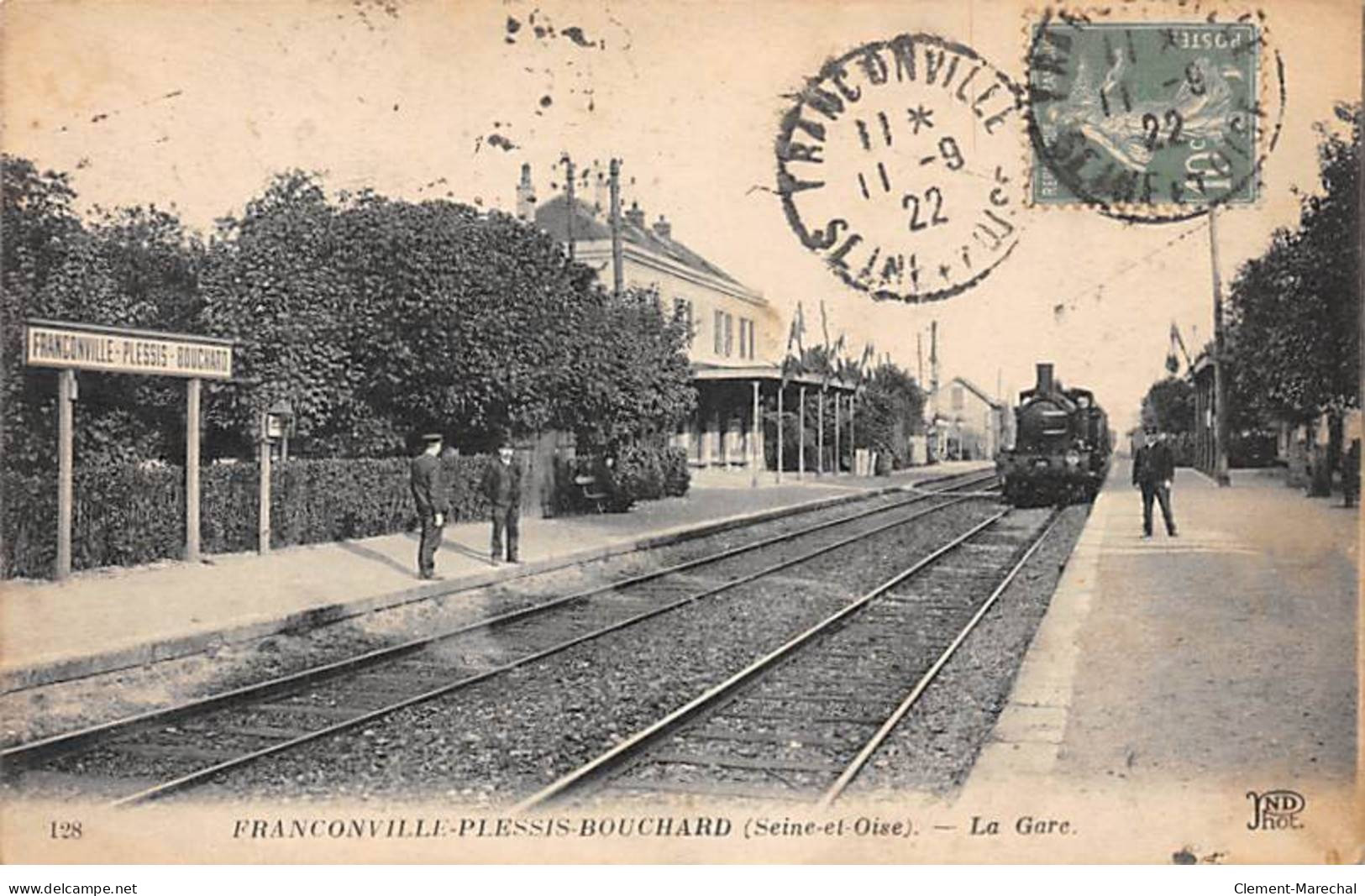 FRANCONVILLE - PLESSIS - BOUCHARD - La Gare - état - Franconville